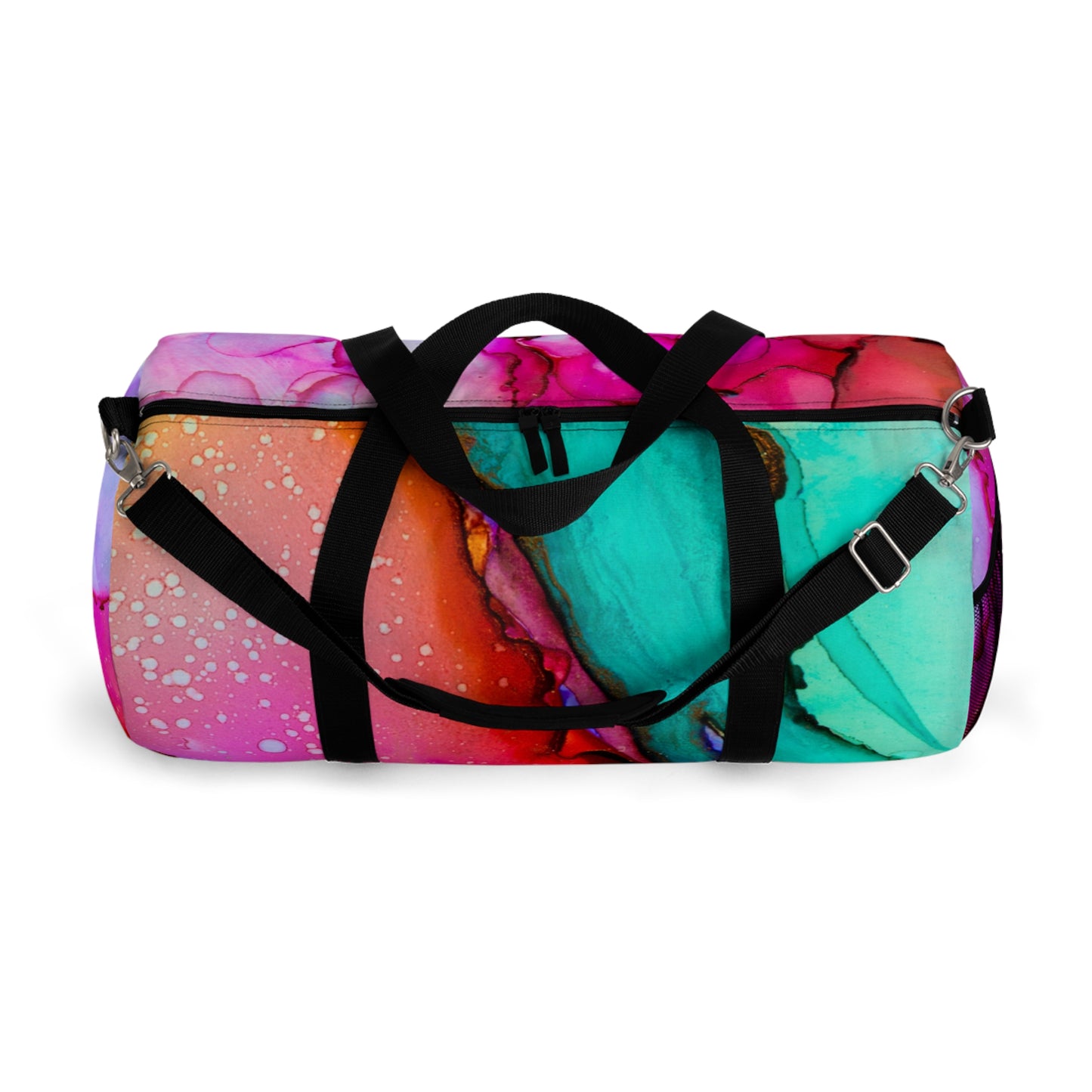 Vibrant Abstract Duffel Bag | Travel Bag, Gym Tote, Weekend Getaway, Colorful Bag, Unique Gift