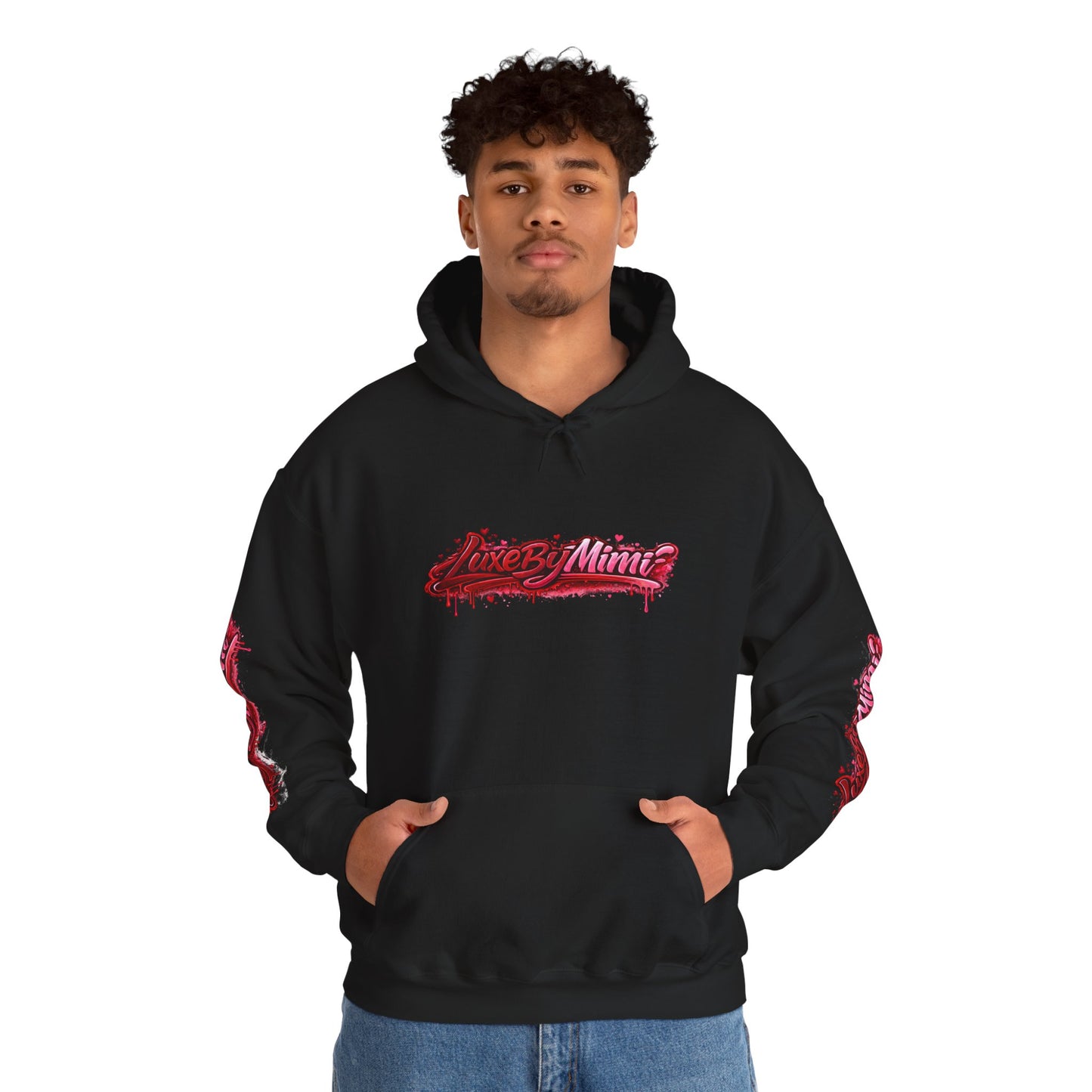 LuxeByMimi Brand Graffiti de Luxe Hoodie — Streetwear Pullover