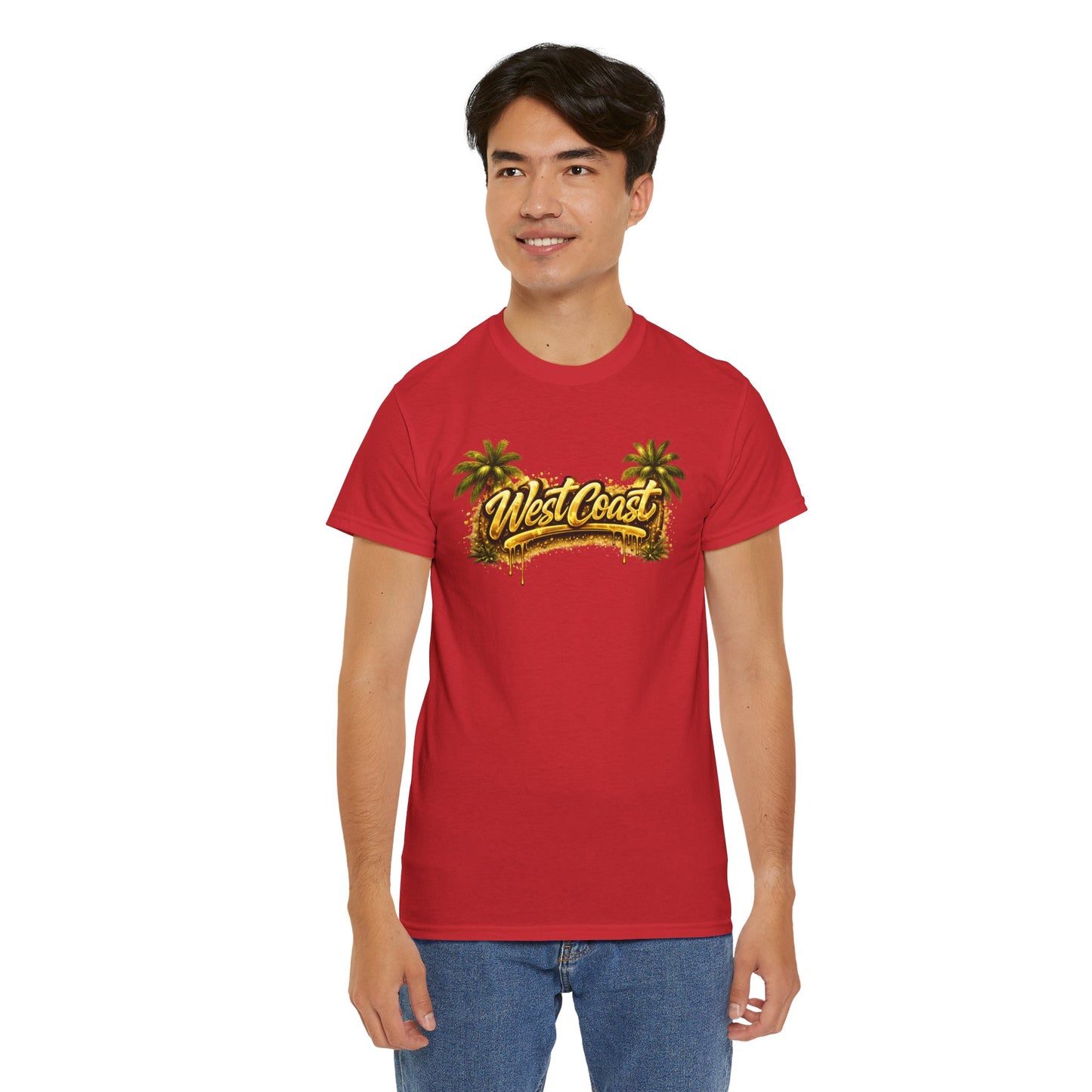 West Coast Palm Tree T-Shirt — Retro Surf Vibe Tee