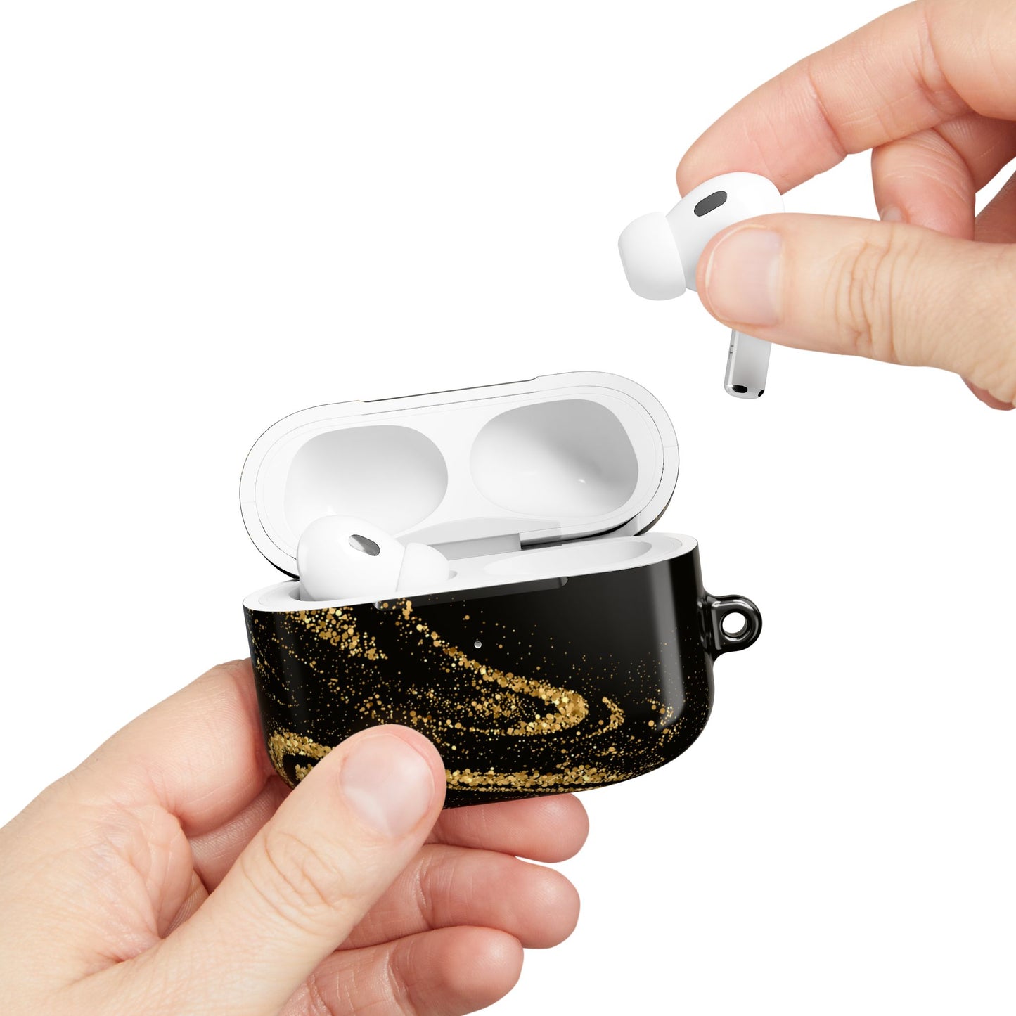 Elegant Glitter AirPod Cases - Stylish Accessories for Music Lovers, Perfect Gift for Holidays, Birthday, Graduation, Dance [...]