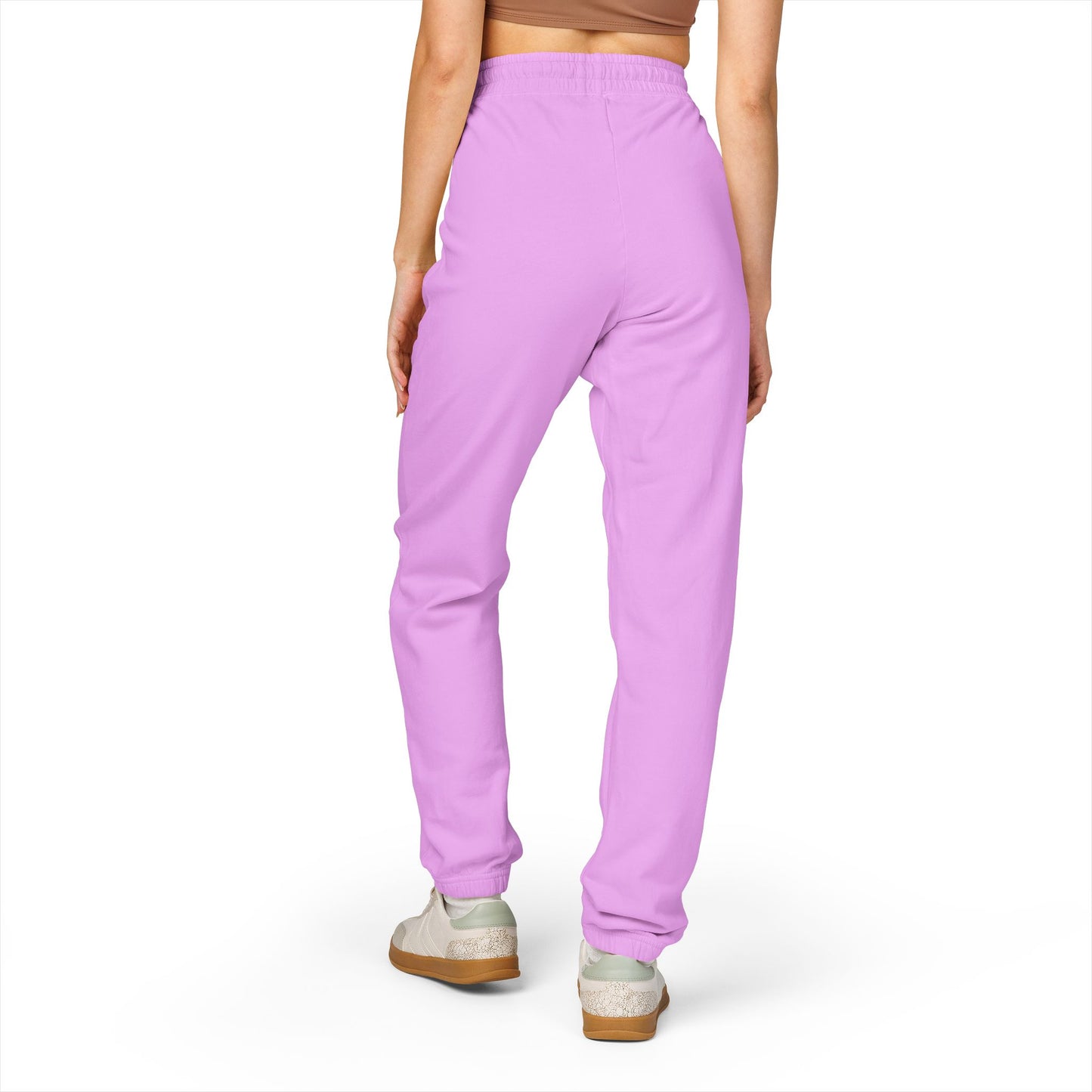 Cozy Fleece Kiss Print Sweatpants, Relaxed Lounge Pants, Unisex Stylish Joggers, Perfect for Casual Days, Gift for Friends, Comfortable Home Wear