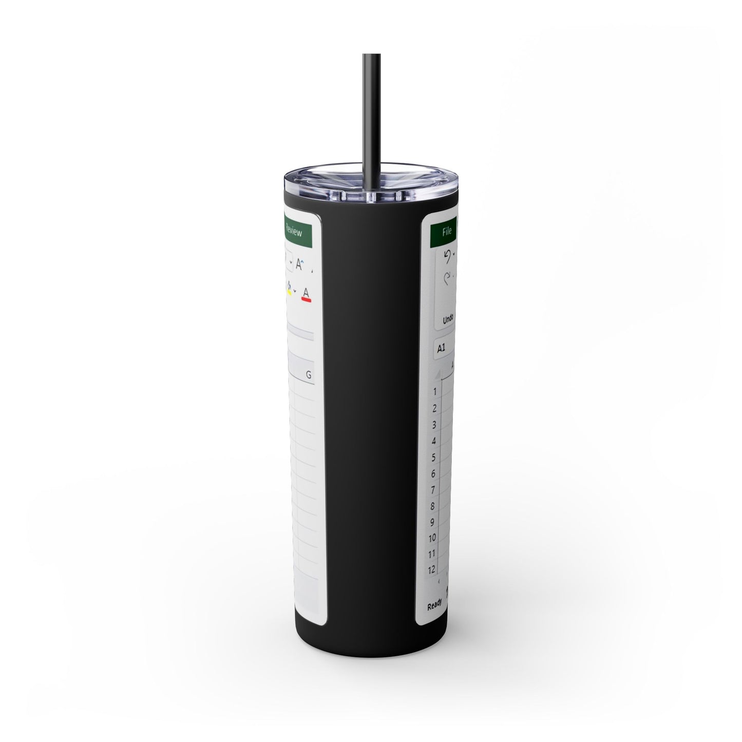 Freak in the Sheets Spreadsheet Themed Tumbler, 20oz Gift for Students, Accountants, Office Humor, Funny Drinkware