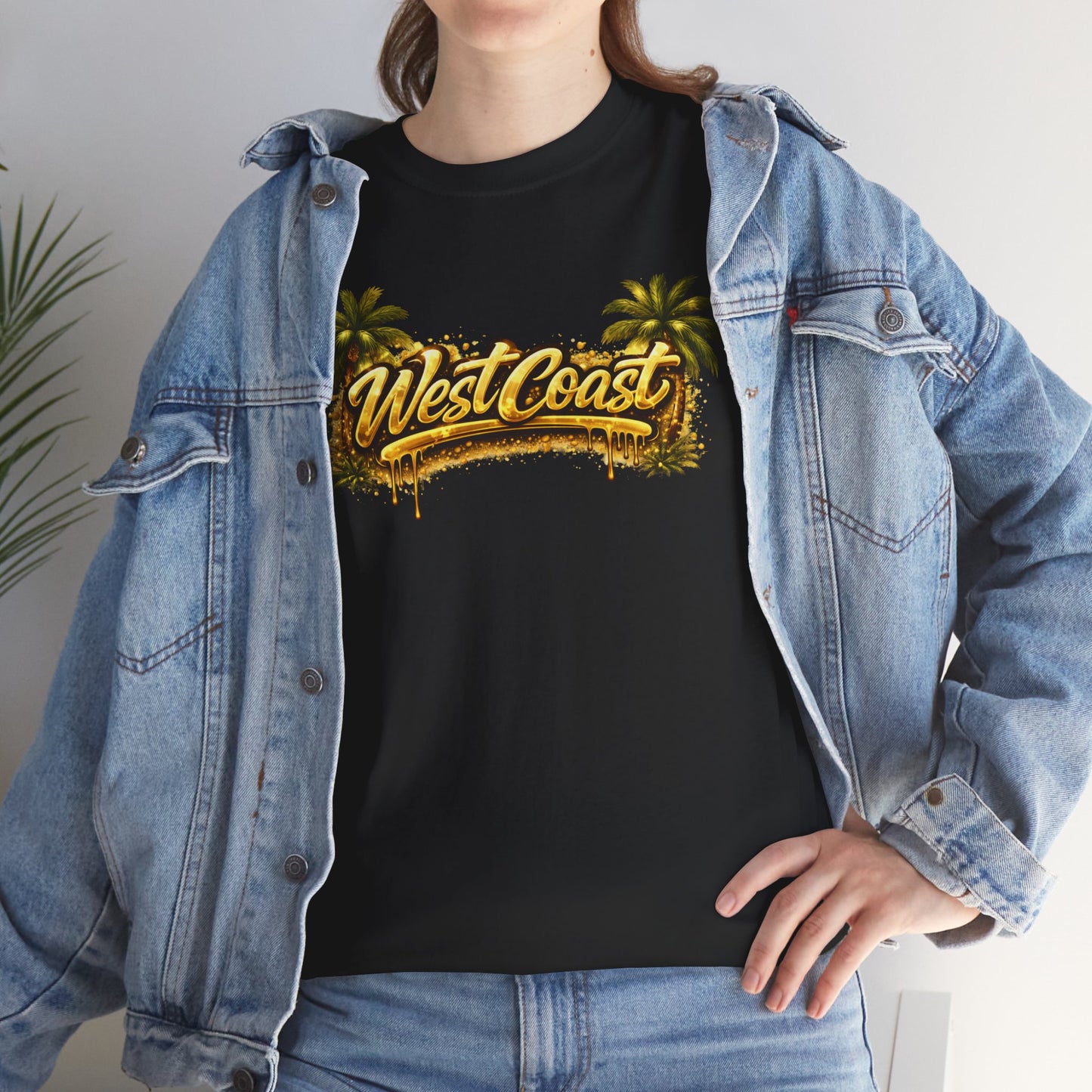 West Coast Palm Tree T-Shirt — Retro Surf Vibe Tee