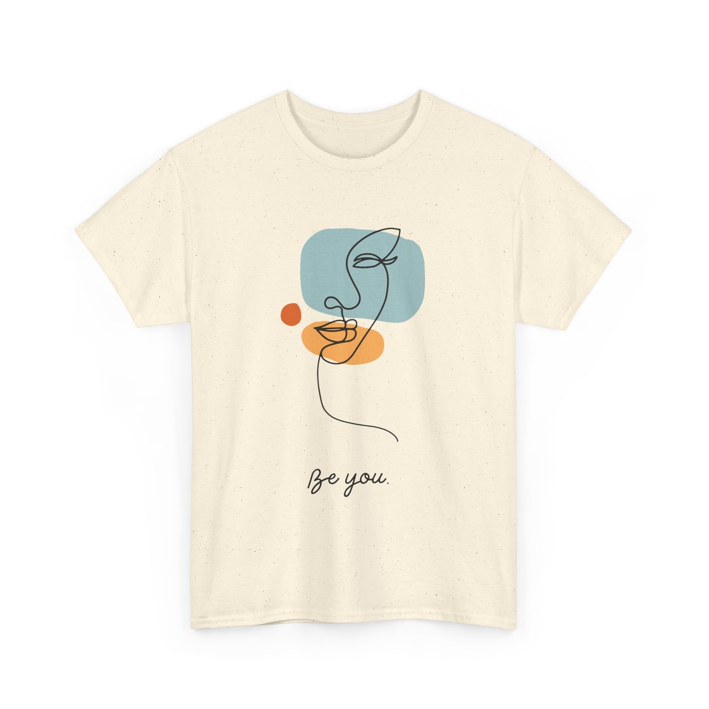 Minimalist Be You Tee, Unisex Cotton T-Shirt, Inspirational Graphic Tee, Gift for Friends, Casual Everyday Wear, Self-Love Apparel