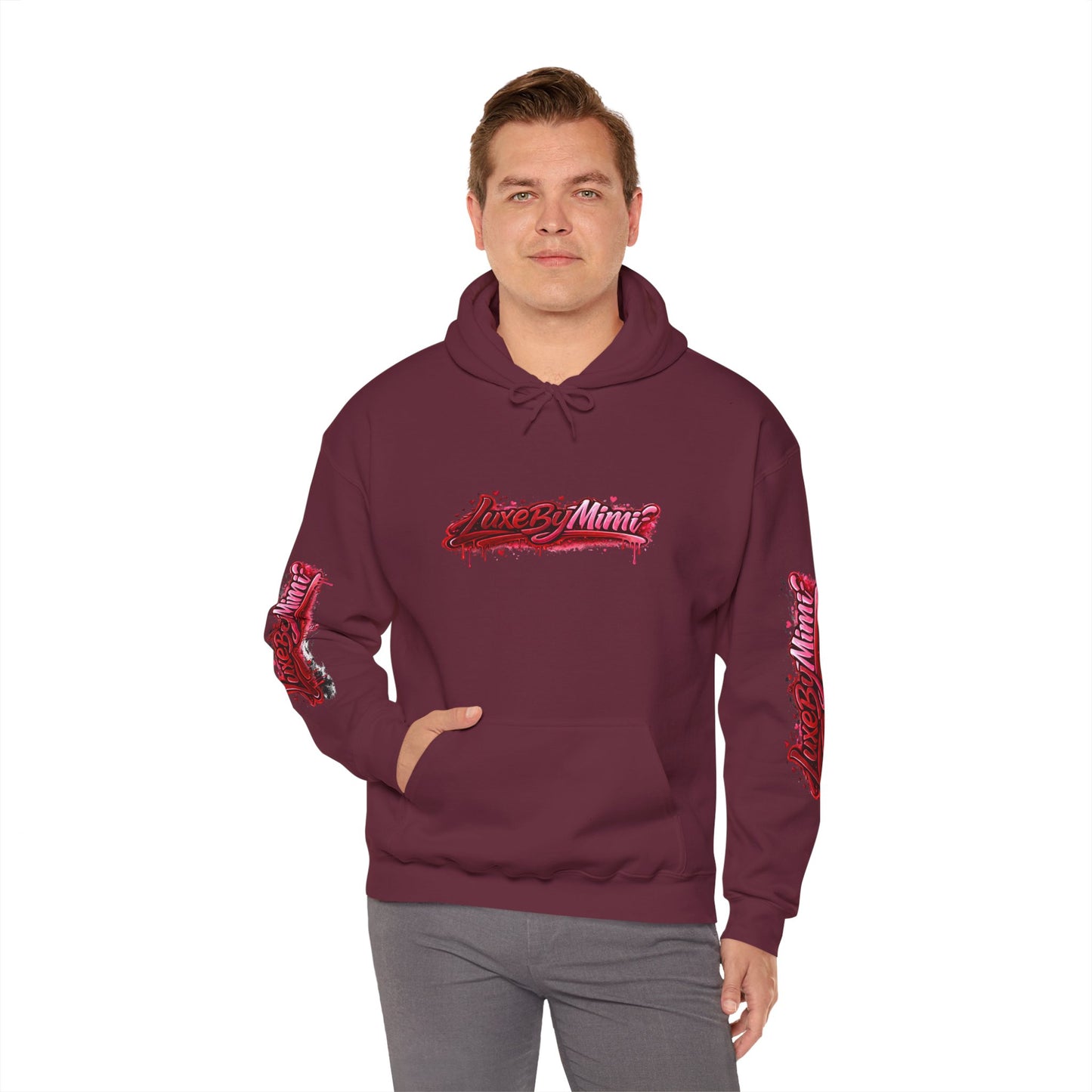 LuxeByMimi Brand Graffiti de Luxe Hoodie — Streetwear Pullover