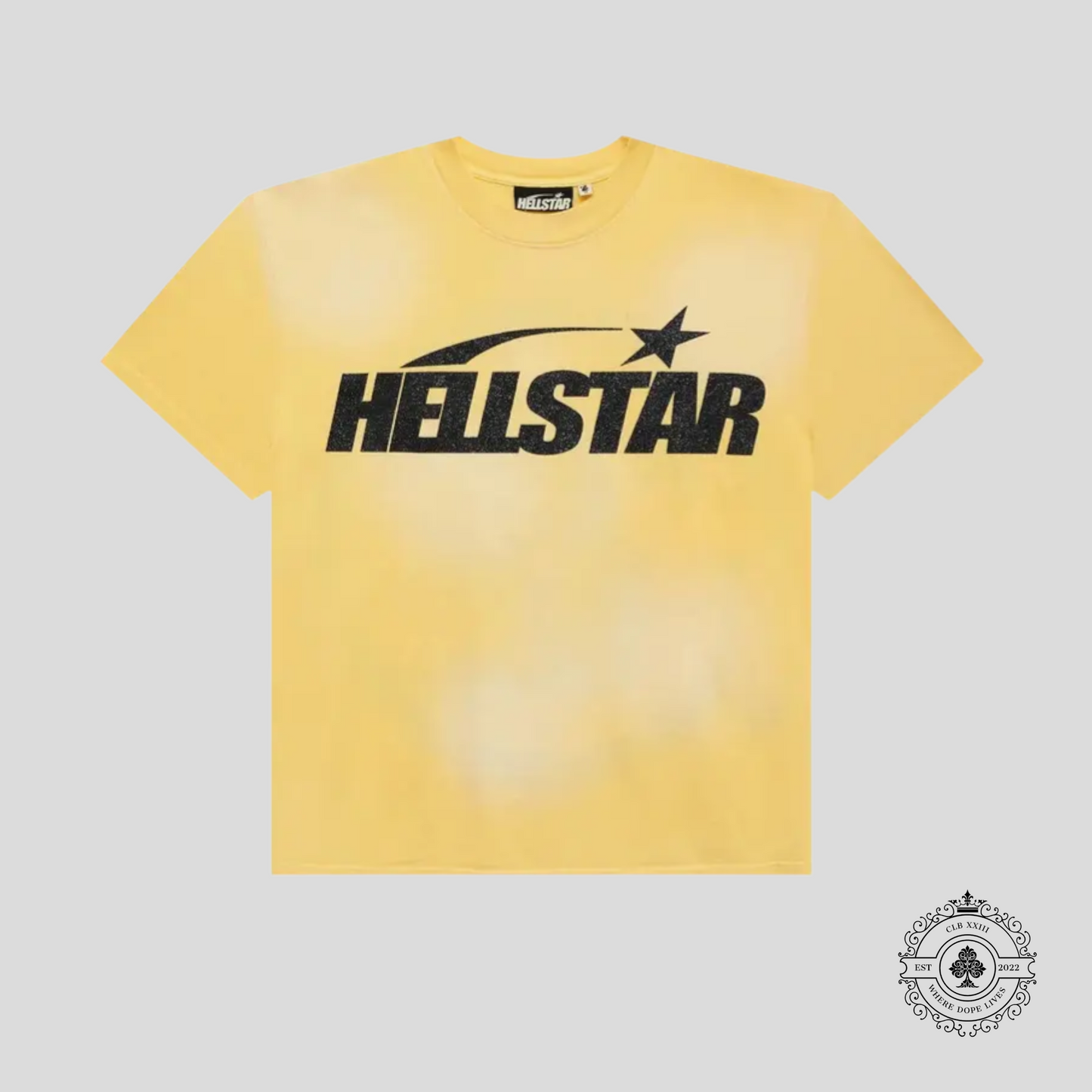Hellstar Classic Tee in Yellow