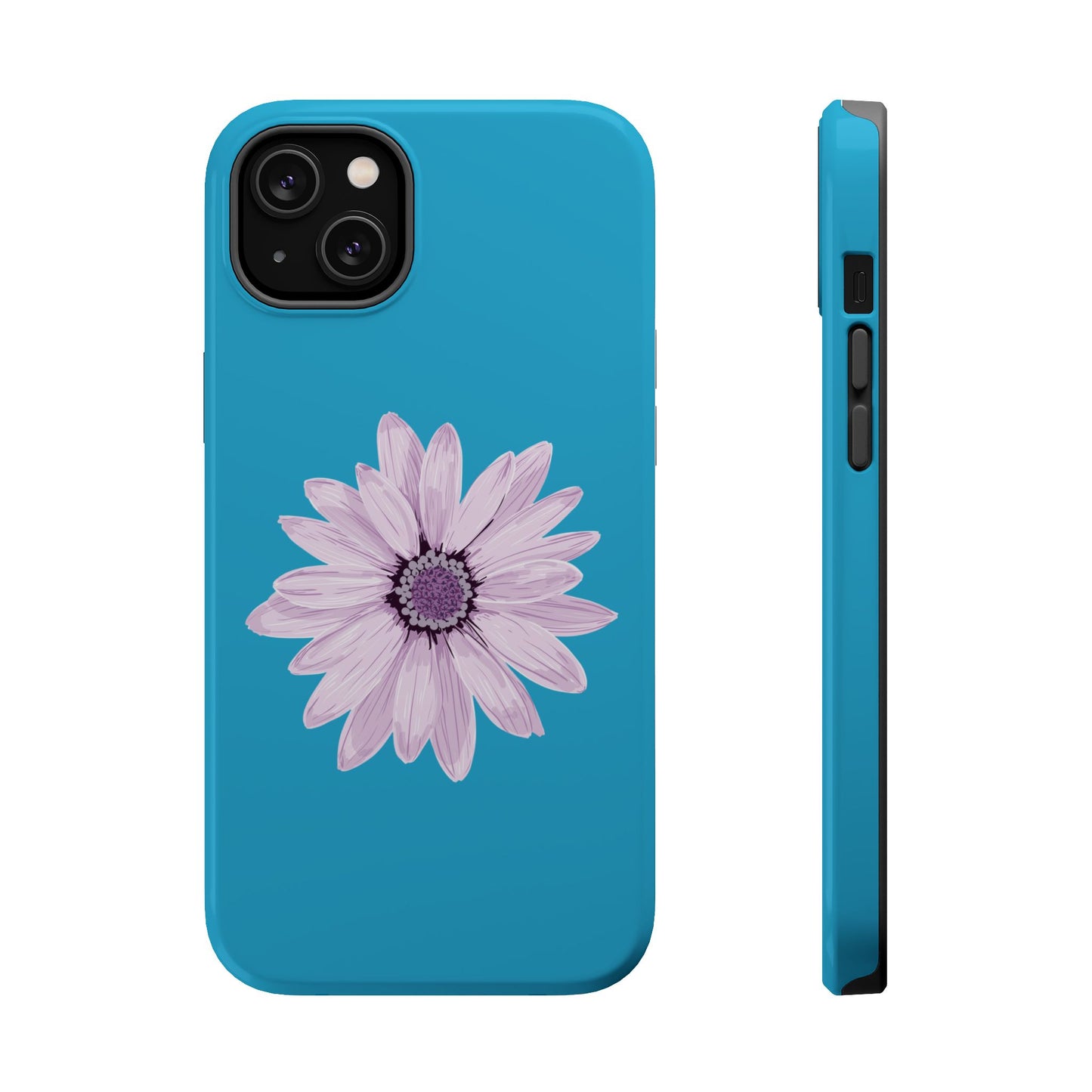 Magnetic Phone Cases with Floral Design, Impact-Resistant Accessories, Stylish Tech Protection, Gifts for Her, Unique Cell Phone Cases