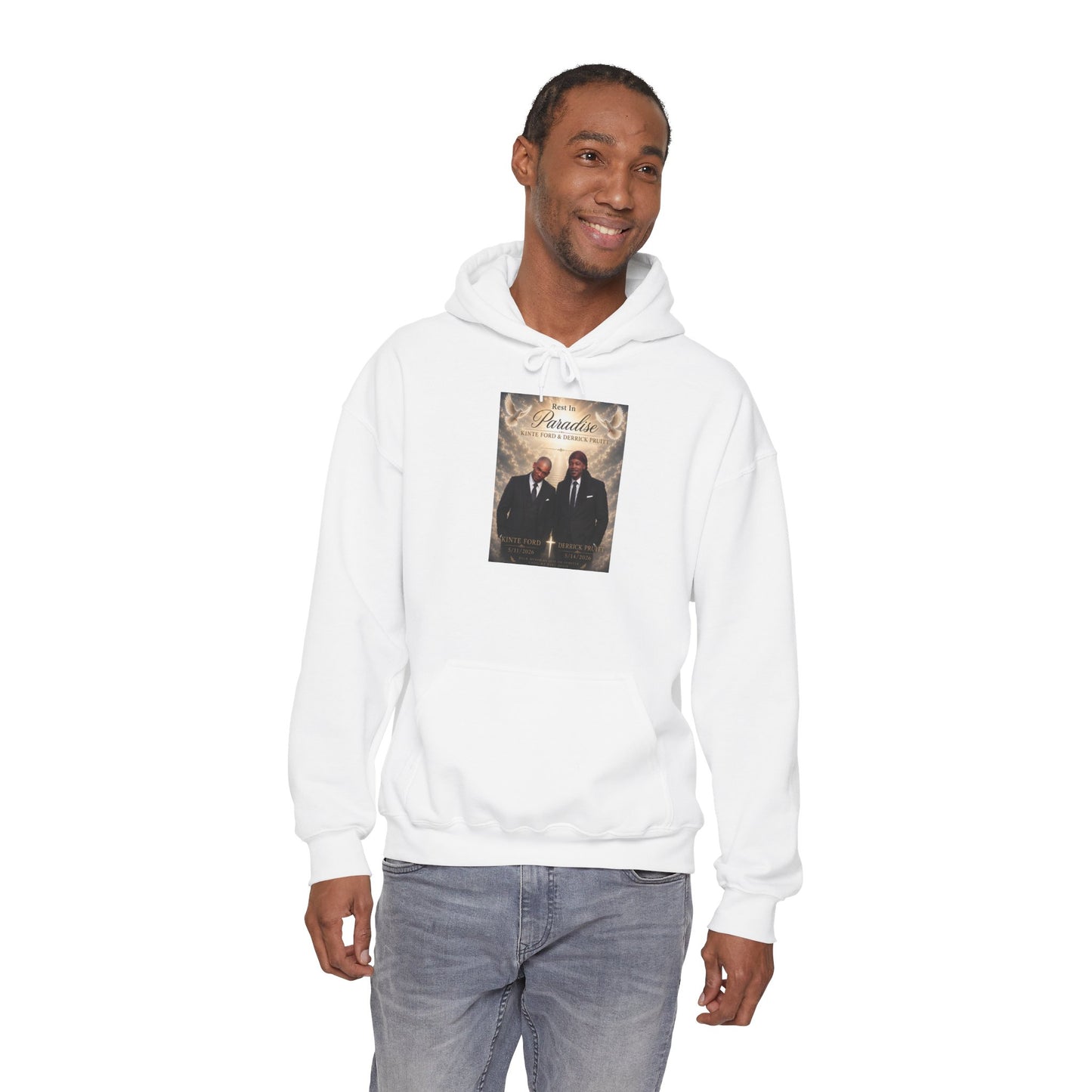In Memory of Portrait Hoodie — "The Anointing" Ministry Sweatshirt