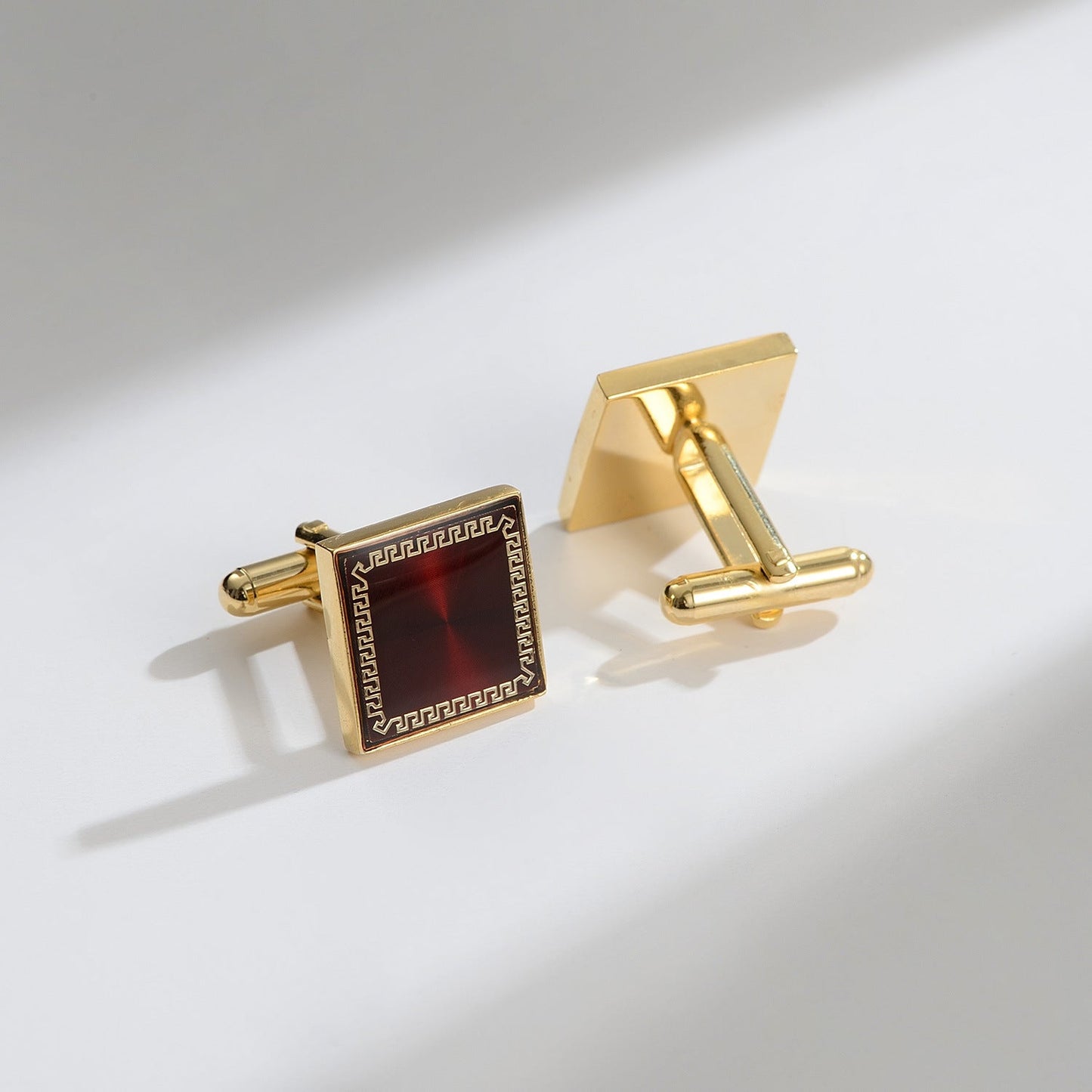 Daily Darcy New Retro Patch Copper Cufflinks
