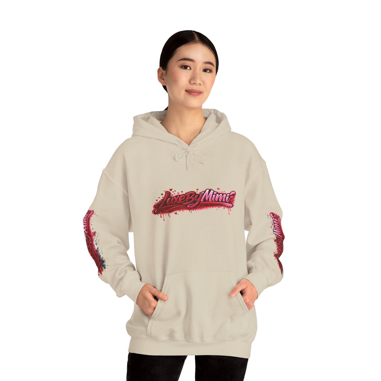 LuxeByMimi Brand Graffiti de Luxe Hoodie — Streetwear Pullover