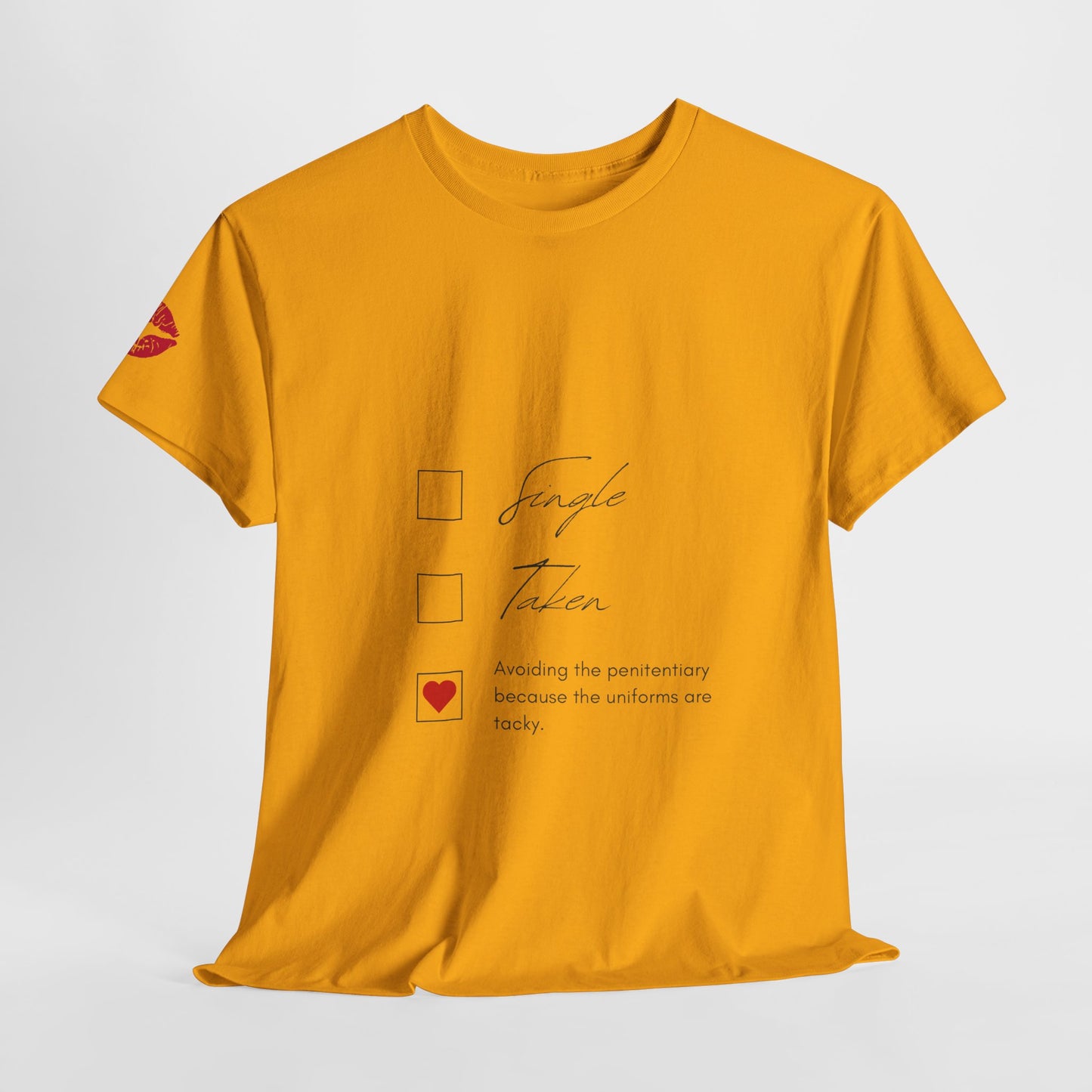 YOU ARE ART - SINGLE, TAKEN... Artistic Unisex Cotton Tee with Heartfelt Prints, Casual Wear, Gift for Artists, Streetwear, Inspirational Fashion
