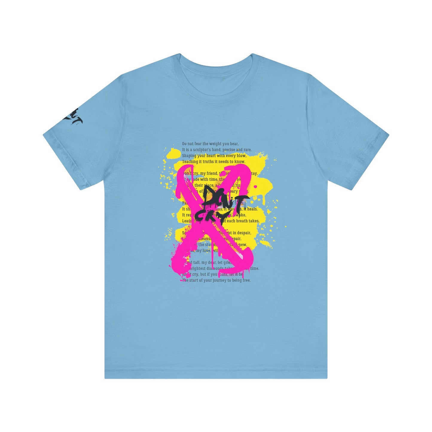 Inspirational Unisex Short Sleeve Tee - Journey to Self-Love & Empowerment
