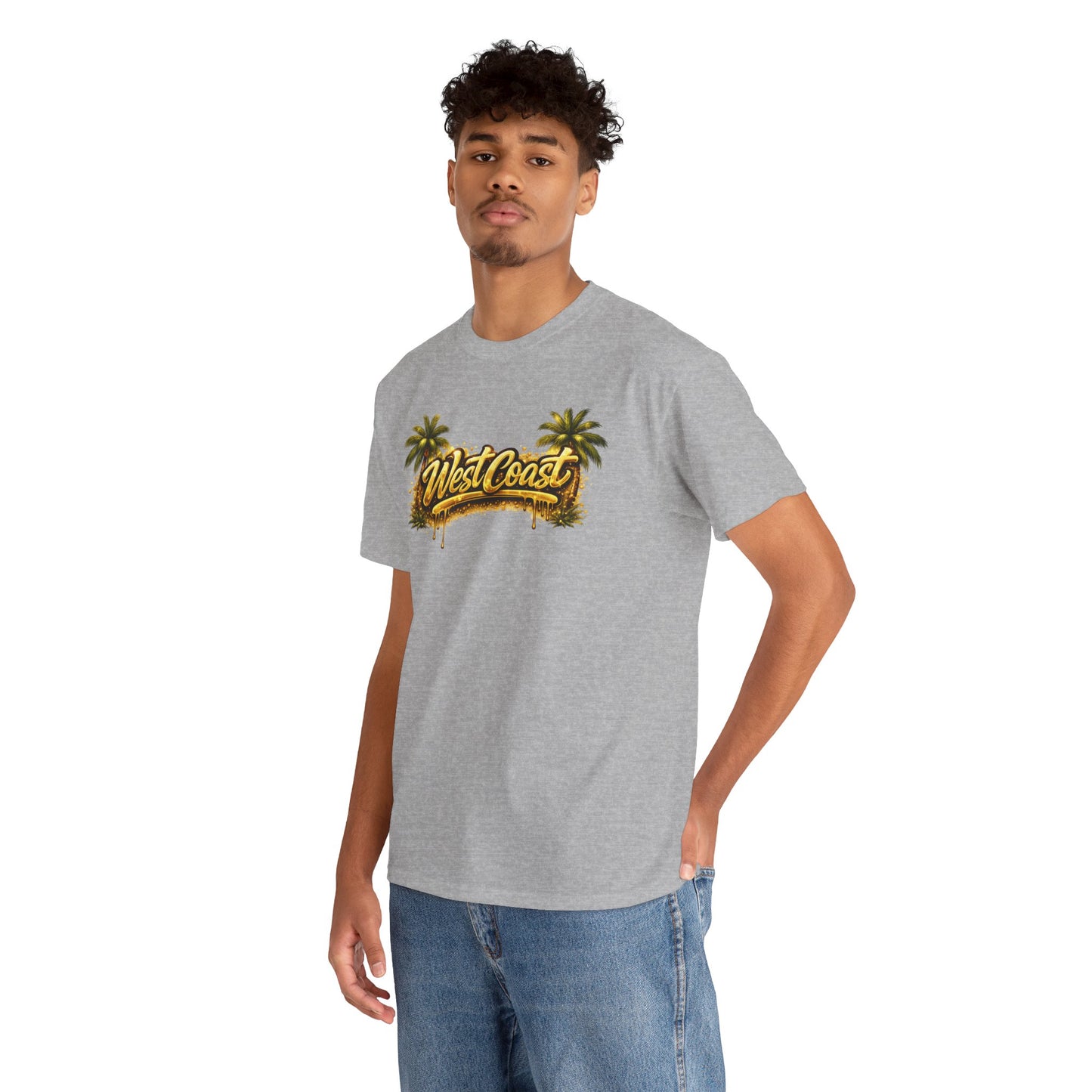 West Coast Palm Tree T-Shirt — Retro Surf Vibe Tee