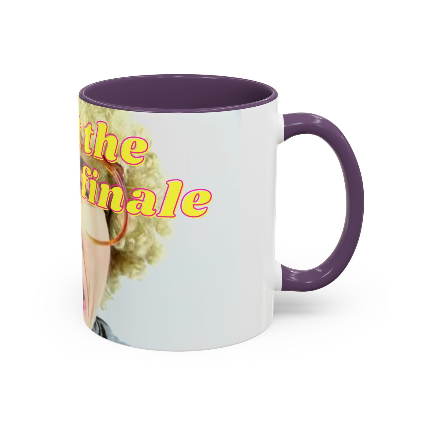 Humorous Accent Coffee Mug, "Me at the season finale", Funny Gift for TV Lovers, Comedy Merchandise, Unique Birthday Present, Fun Housewarming Mug