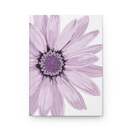 Elegant Floral Hardcover Journal, Personalized Gift, Writing Notebook, Doodle Diary, Graduation Gift, Floral Art