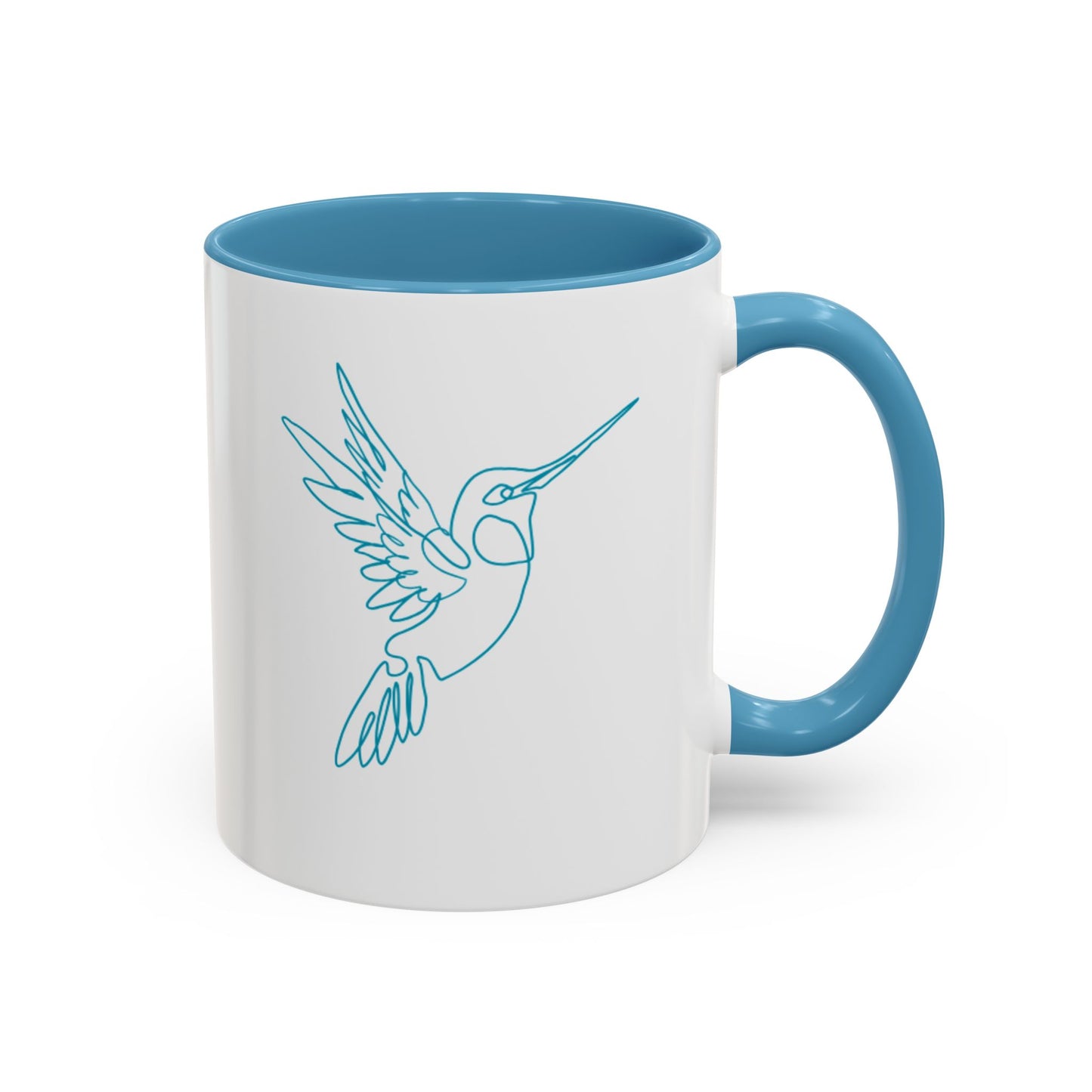 Colorful Hummingbird Coffee Mug, Inspirational Mug, Bird Lover Gift, Heartwarming Gift, Coffee Lover Gift, Affirmation Mug, Unique Mug