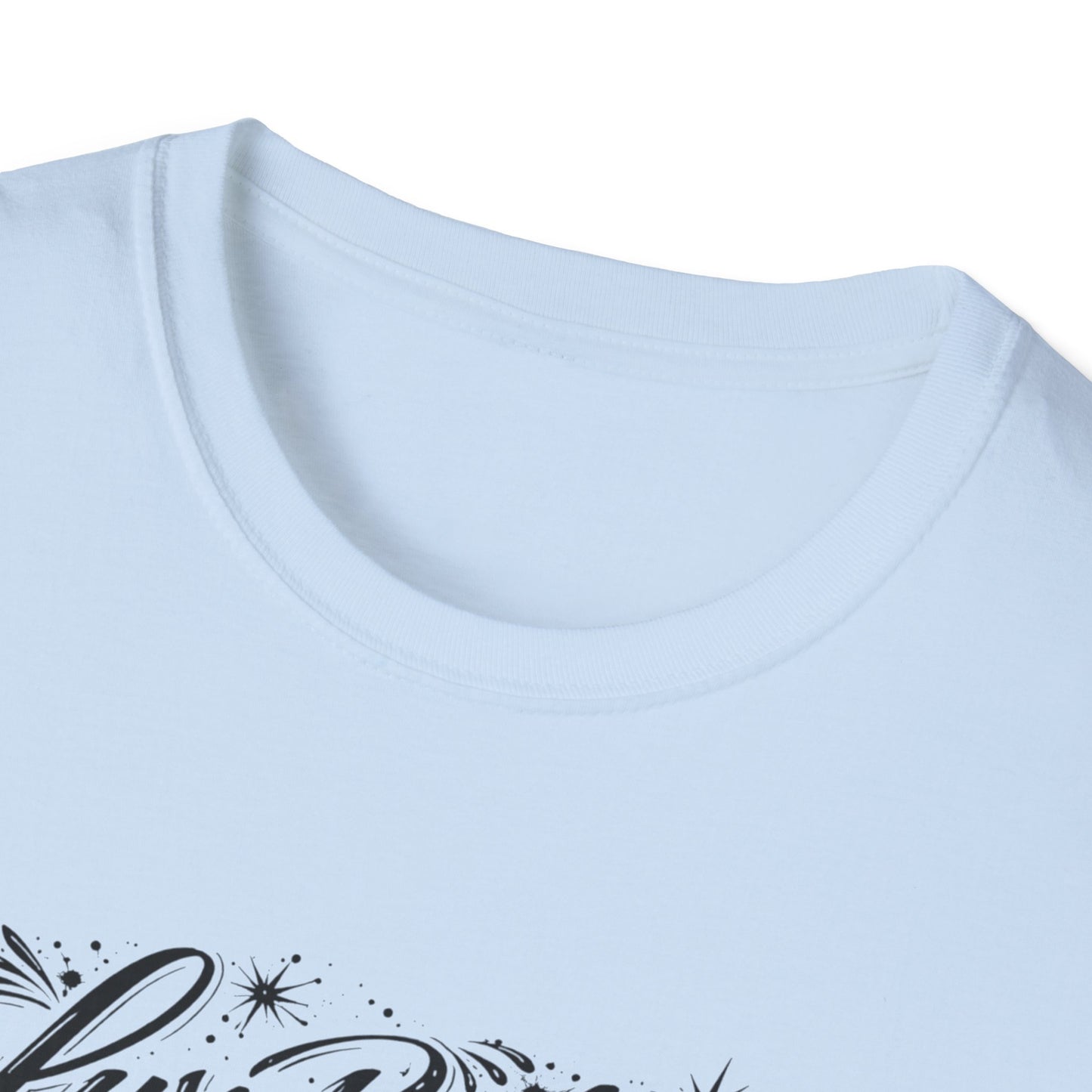 LuxeByMimi Script Tee — Elegant Calligraphy Logo T-Shirt
