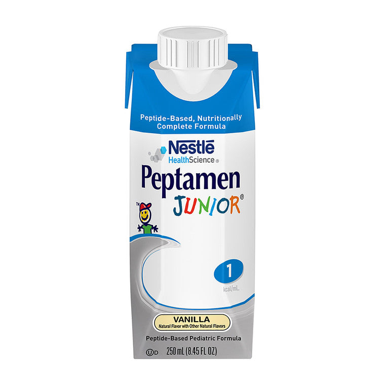 Nestle Nutrition Drink Peptamen Junior Complete For Children Vanilla Liquid - 24 X 8 Oz