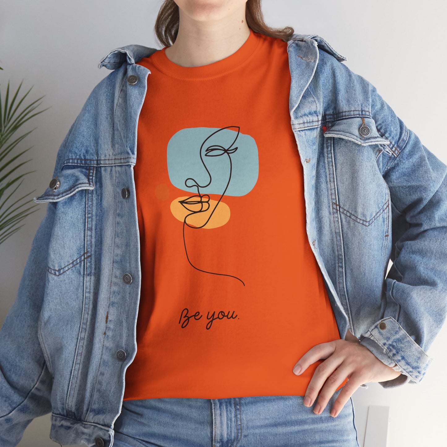 Be You Unisex Cotton Tee - Inspirational Graphic Tee for Self-Love, Gift for Friends, Casual Wear, Birthday, Everyday Comfort