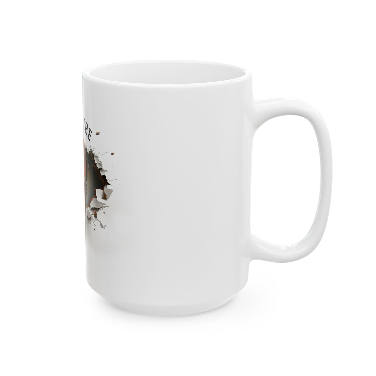 Wild Tiger Ceramic Mug - Unleash the Wild, Cool Gift for Animal Lovers, Coffee Mug, Home Decor, Nature Lover's Mug, Unique Kitchenware