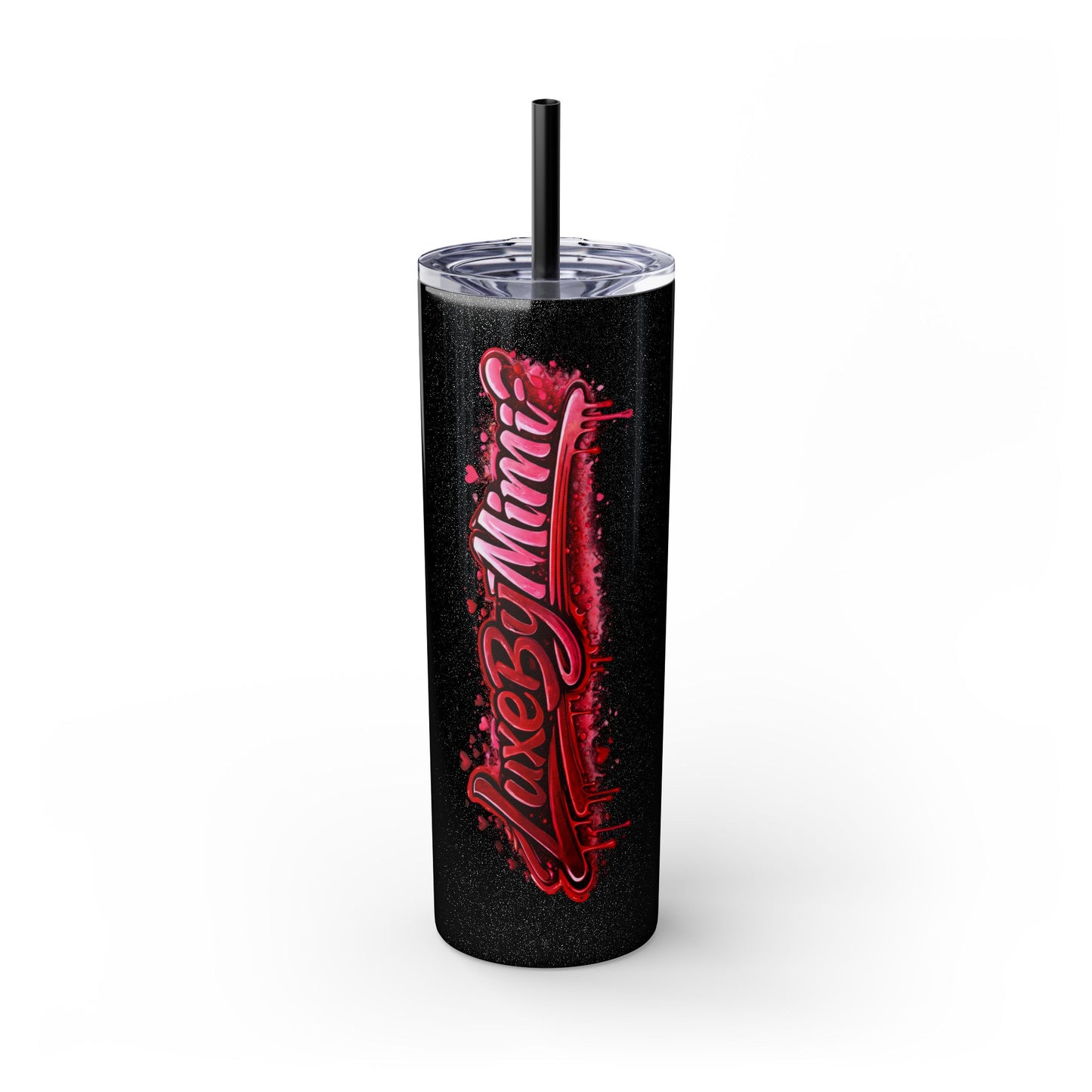 Skinny Tumbler – 'Lake & Lemons' Red Script 20oz Insulated Straw Tumbler