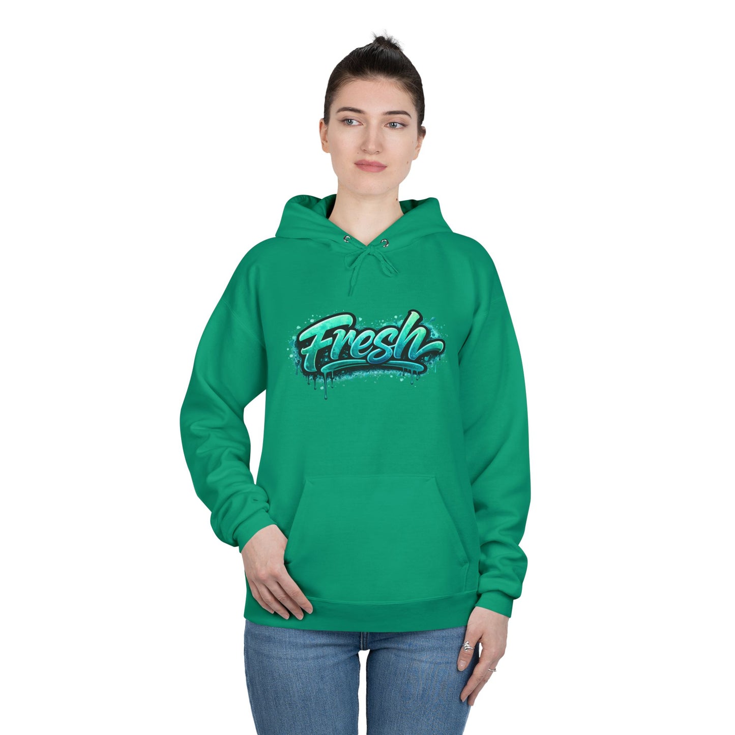 Fresh Graffiti Hoodie — Streetwear Pullover for Teens & Urban Style