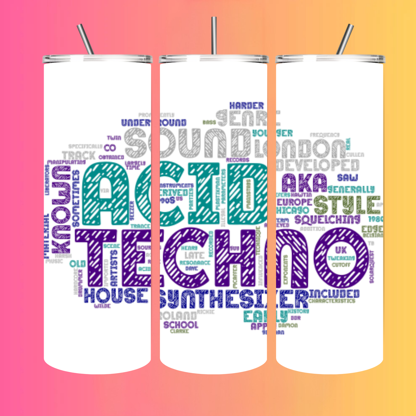 Festie Tumblers For EDM Rave Festivals
