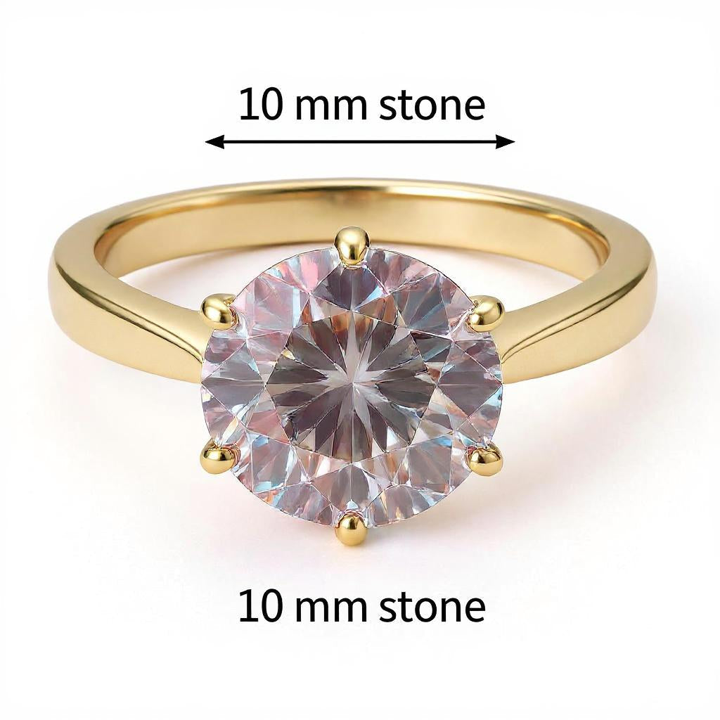 "Circle of Life" Round Portuguese Cut Cremation Ring 10mm