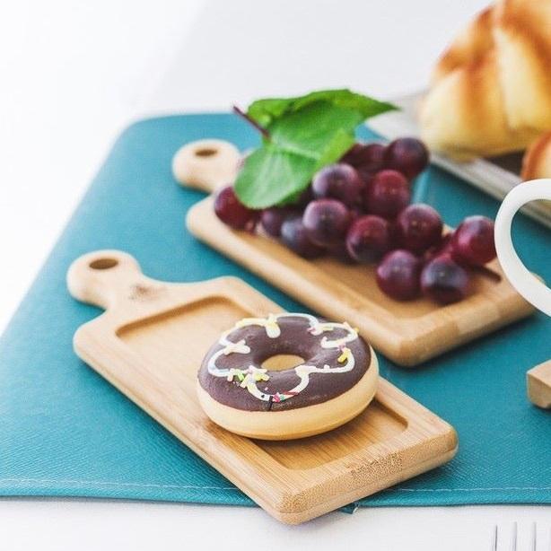 Bamboo Tray 6.75" inch X 2.75" inch | For Appetizers-0