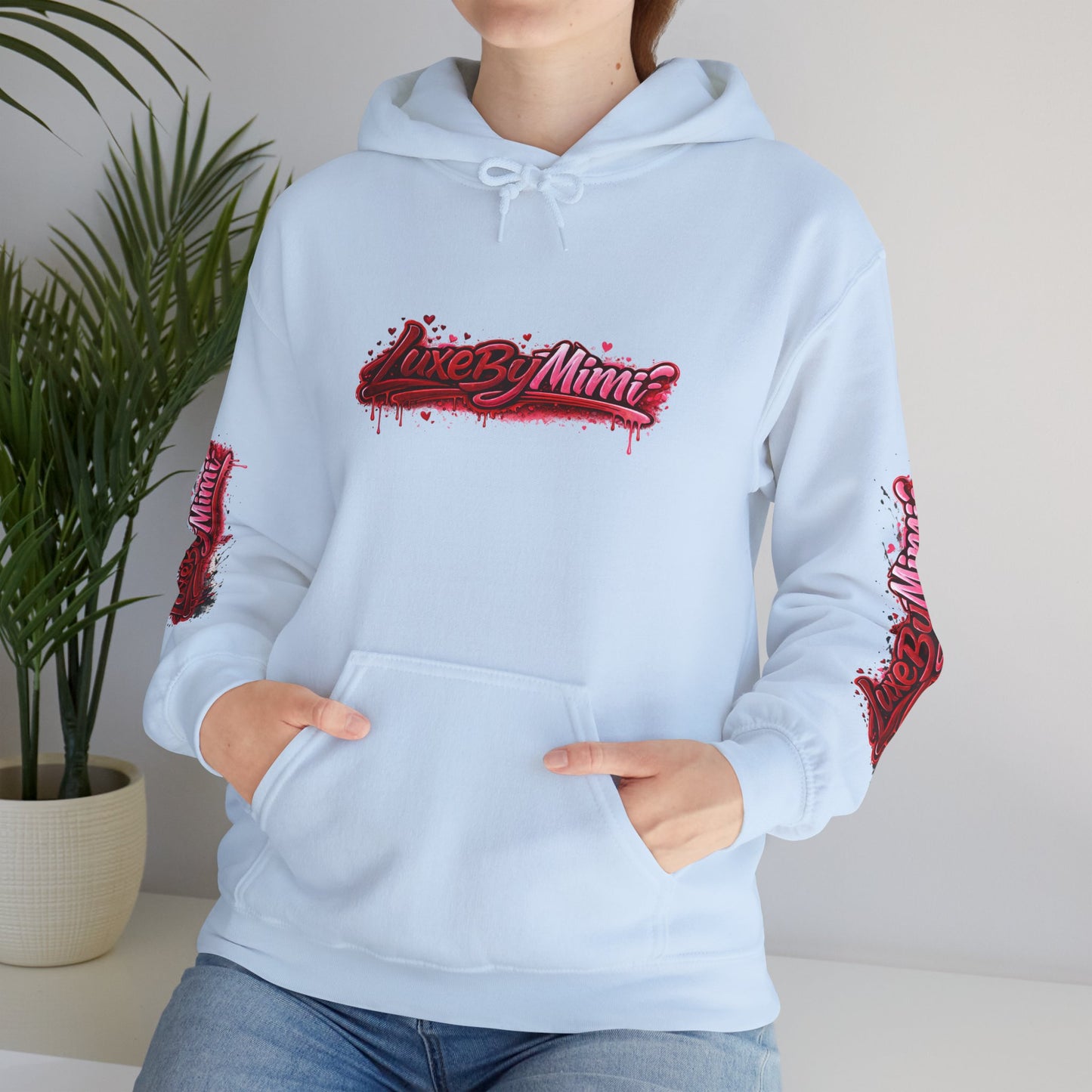 LuxeByMimi Brand Graffiti de Luxe Hoodie — Streetwear Pullover
