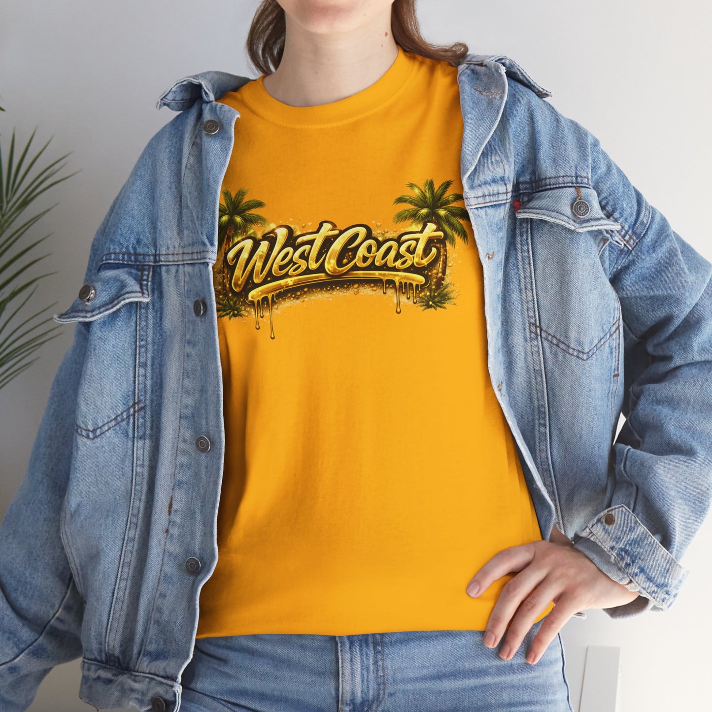 West Coast Palm Tree T-Shirt — Retro Surf Vibe Tee