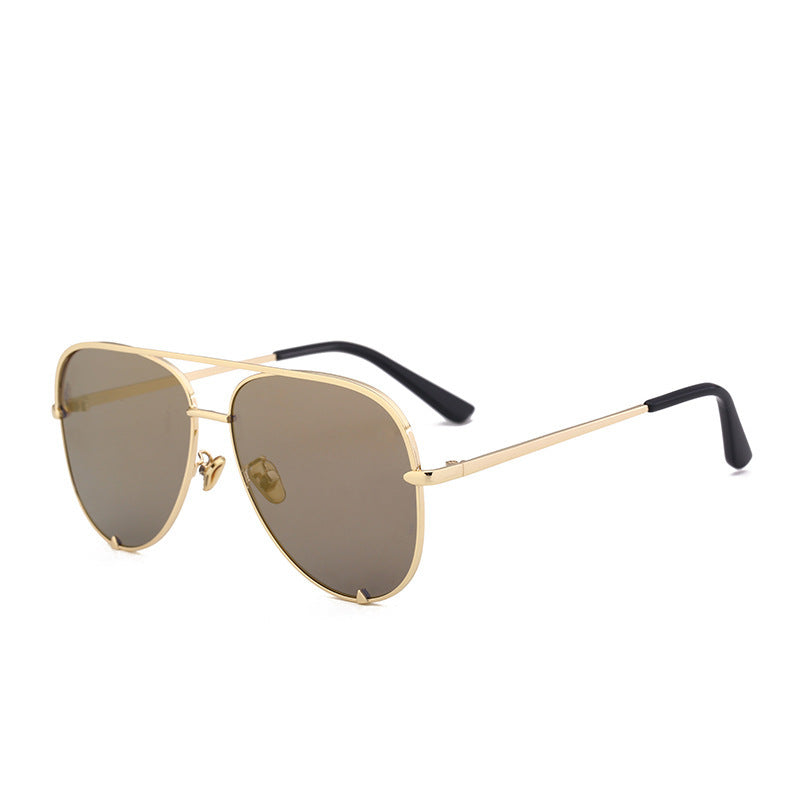 Personalized avant-garde aviator glasses