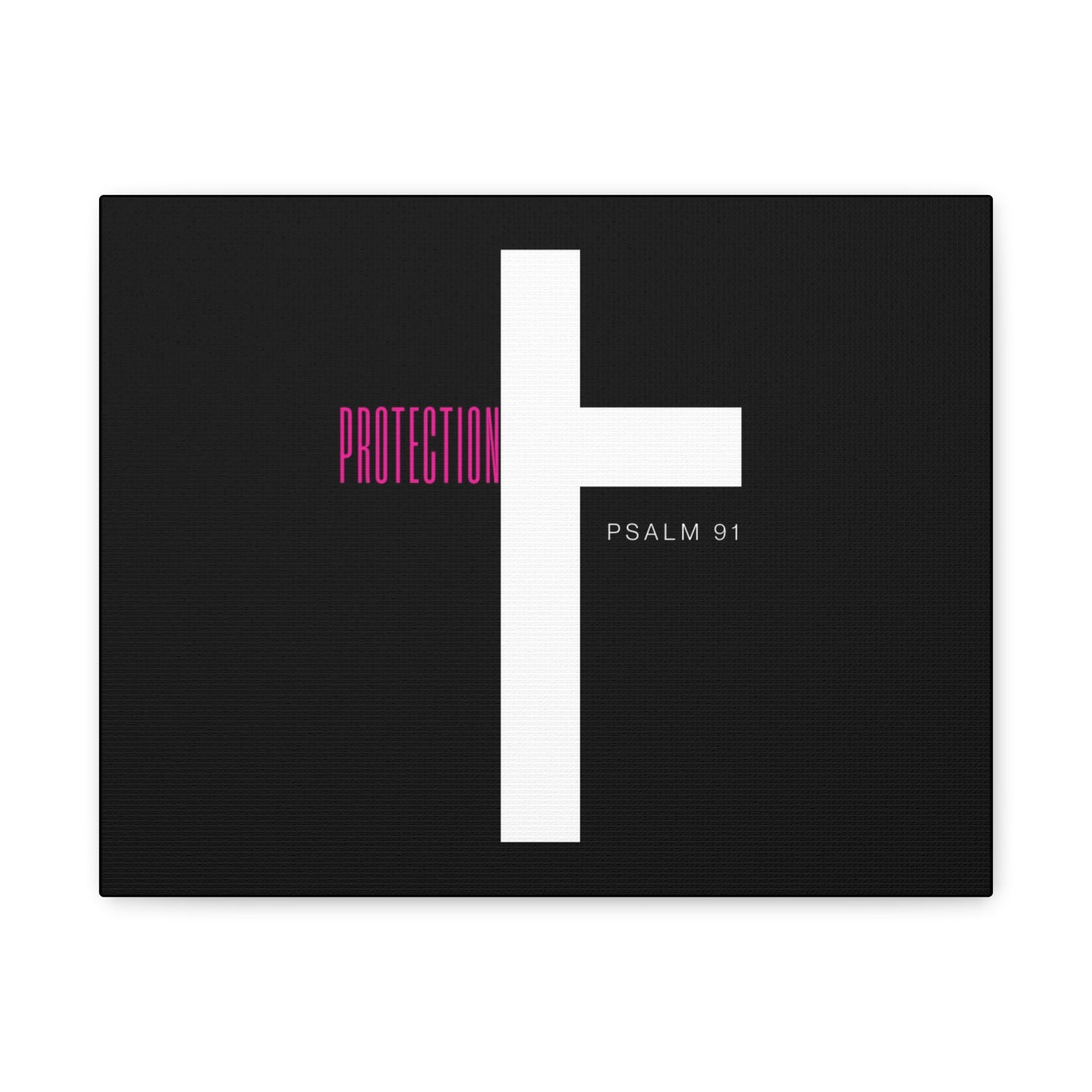 Faith-Inspired Canvas Print - Psalm 91, Home Decor, Wall Art, Christian Gift, Inspirational Decoration