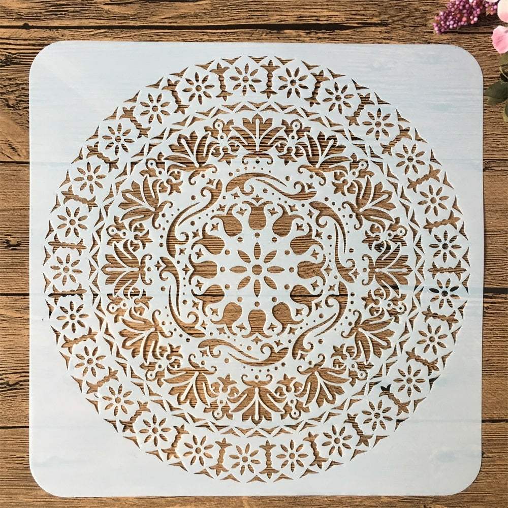 Mandala Furniture Tile Floor Wallpaper DIY Hand Account