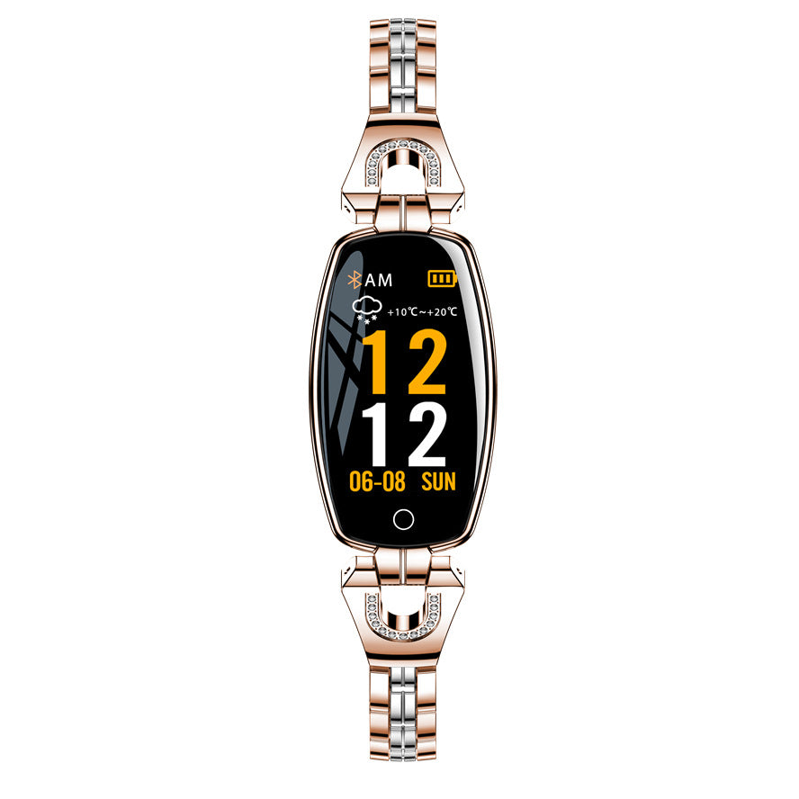H8 Smart Lady Bracelet Heart Rate Blood Pressure Smart Watch