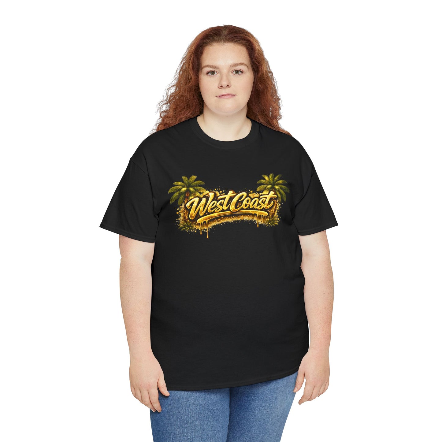 West Coast Palm Tree T-Shirt — Retro Surf Vibe Tee