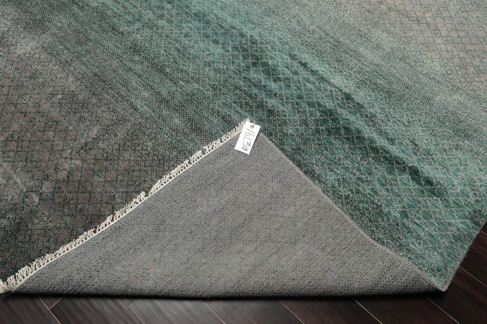 9' x 12' Hand Knotted 100% Wool Muted Contemporary Modern Area Rug Gray-4