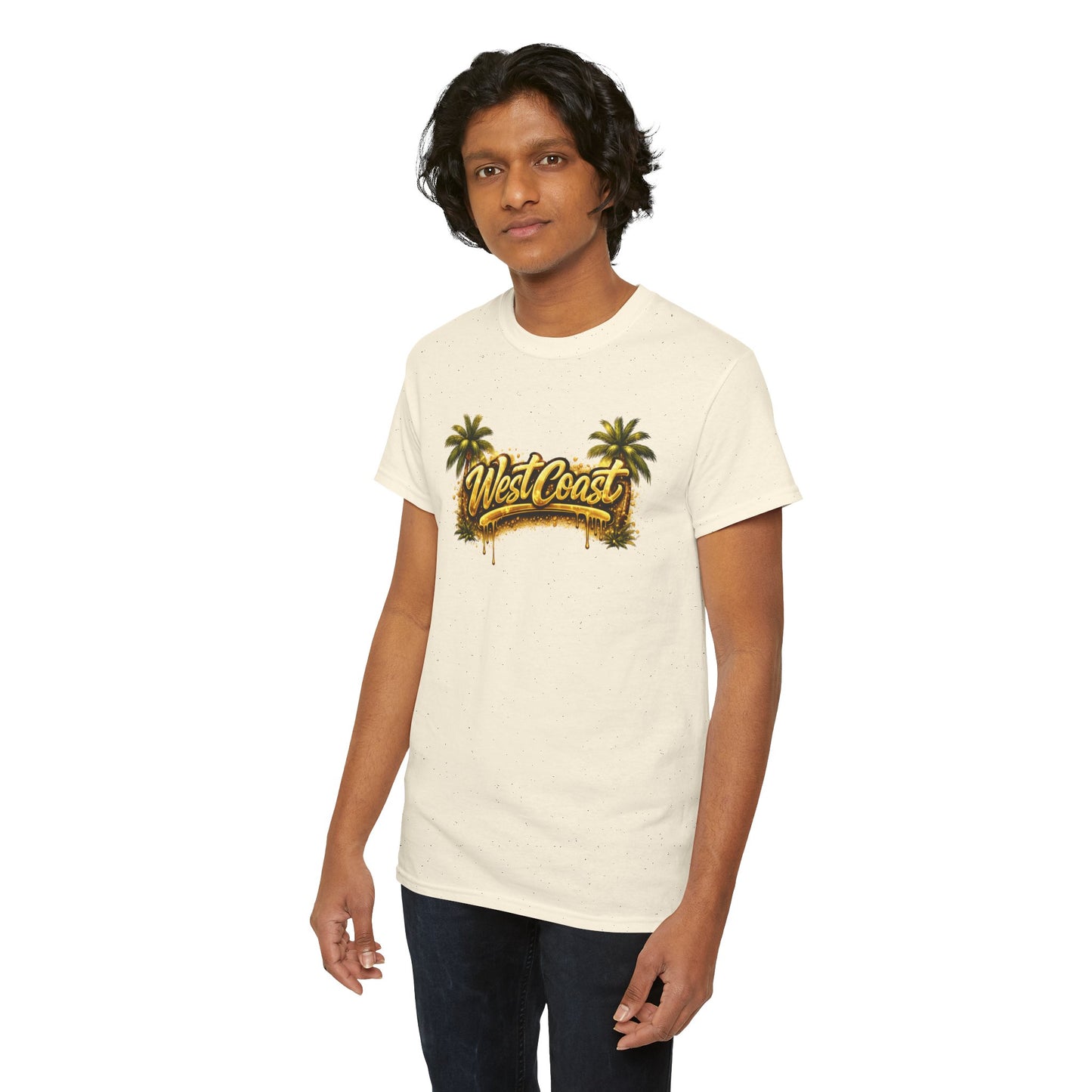 West Coast Palm Tree T-Shirt — Retro Surf Vibe Tee