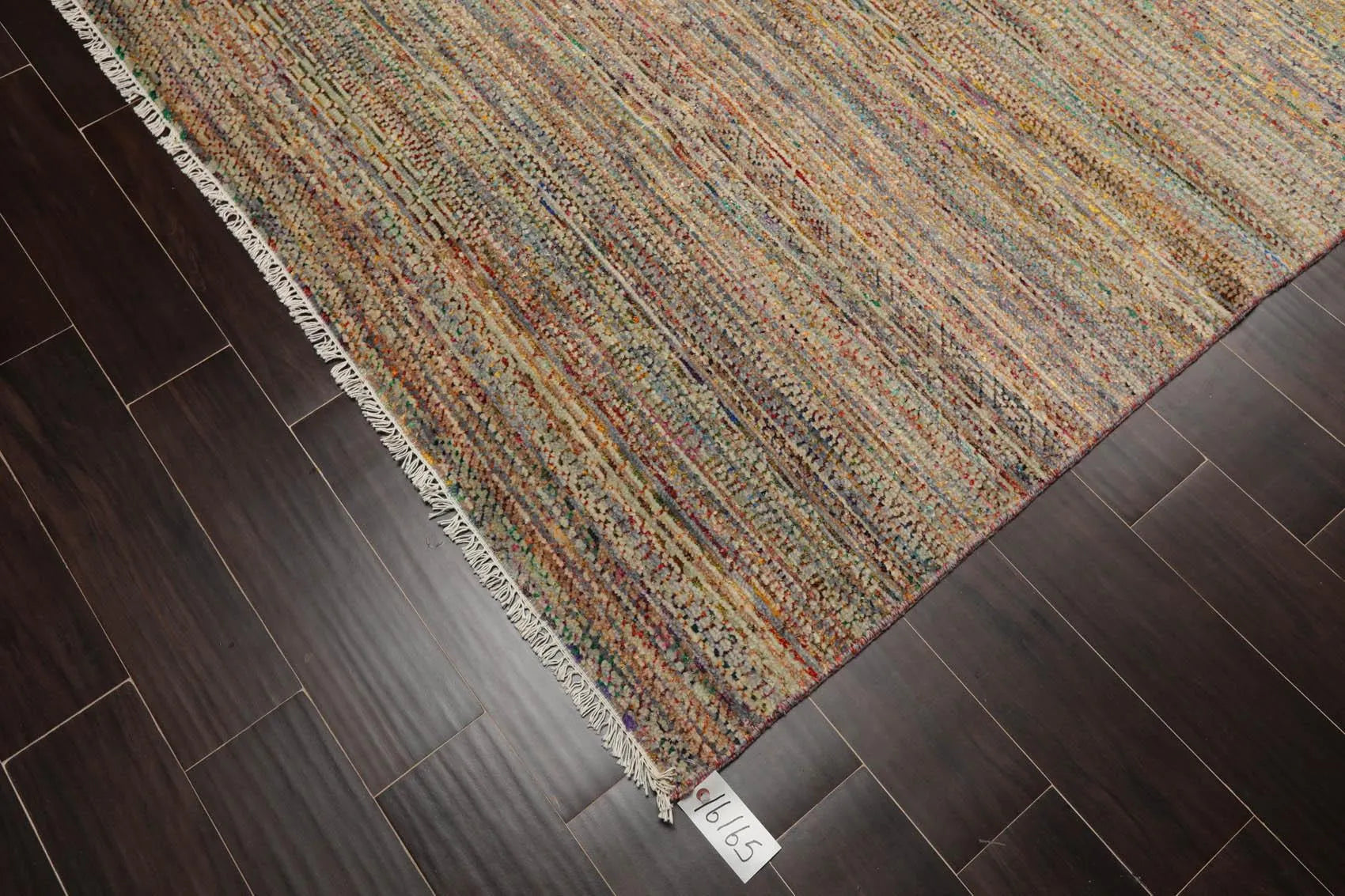 8' x 10' Hand Knotted 100% Wool Muted Modern Oriental Area Rug Tan-3