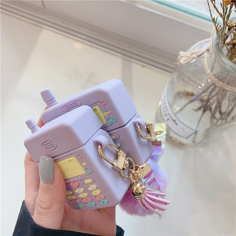 Compatible with Apple, Anti-Drop Apple Bluetooth Wireless Earphone Case