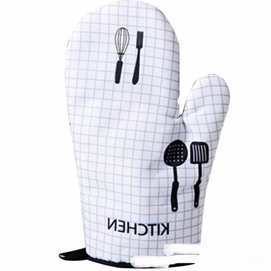 Two-Piece Set Of Hot Gloves For Baking In Microwave Oven