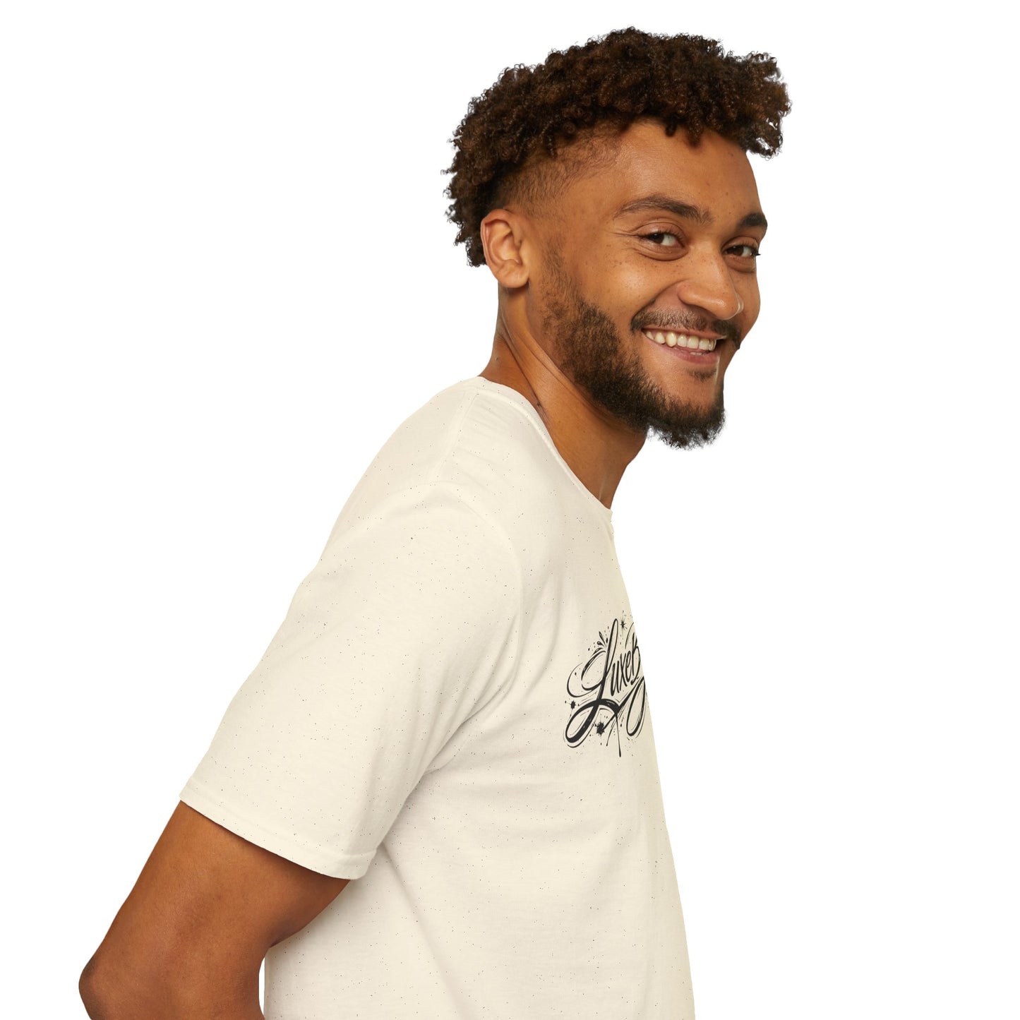 LuxeByMimi Script Tee — Elegant Calligraphy Logo T-Shirt