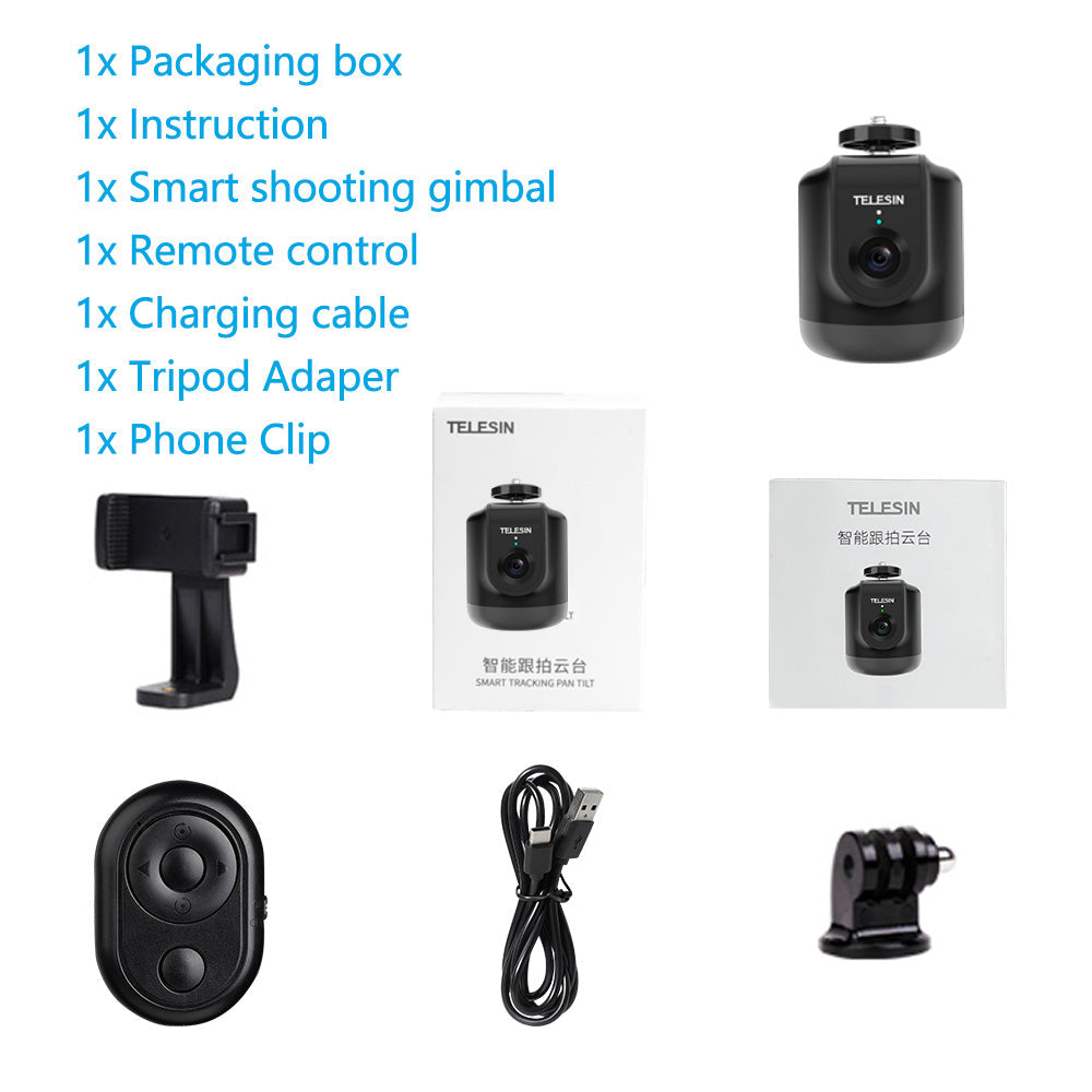 PODCAST 360 Degree Intelligent  FACE Tracking Pan DACING Tilt SPIN  CAMERA