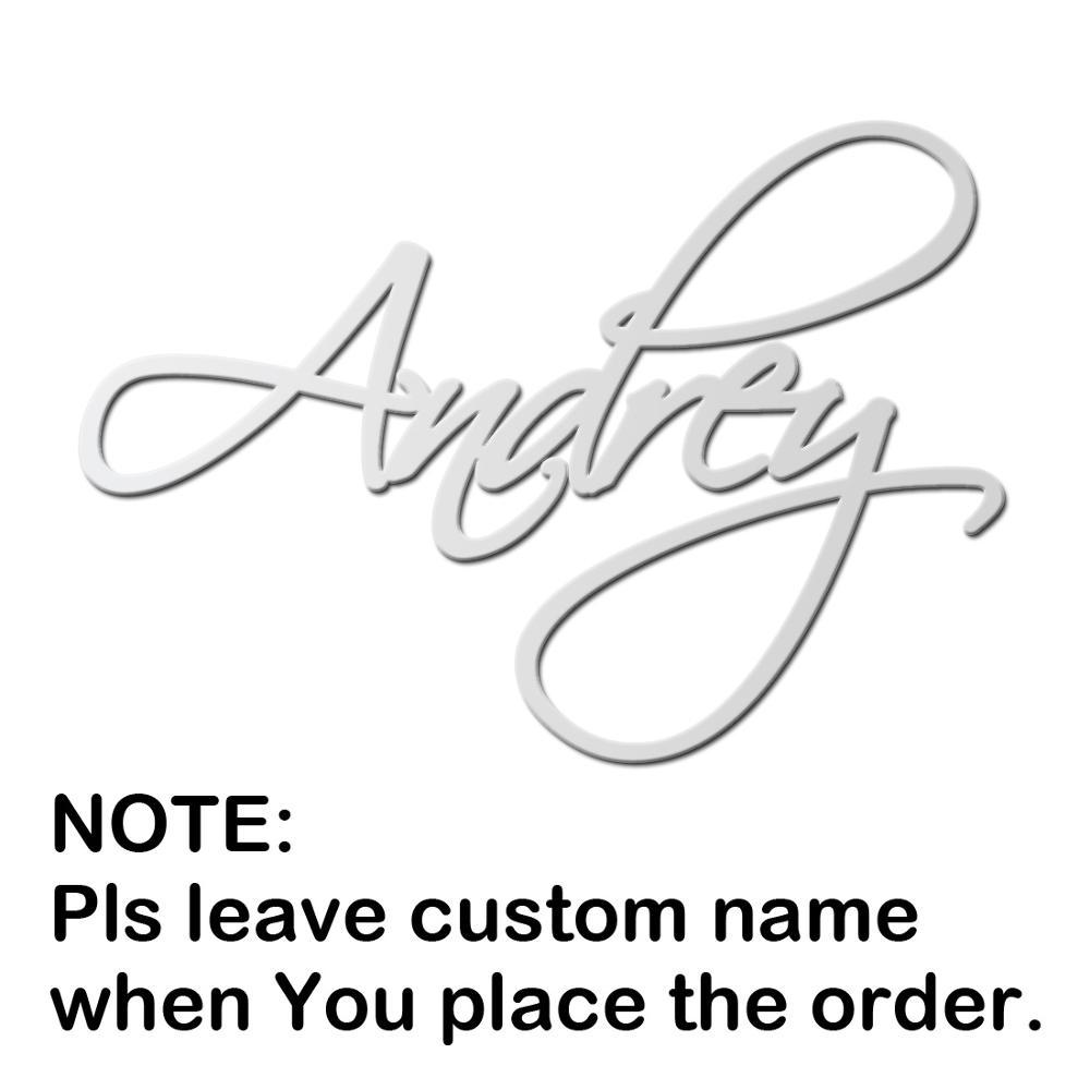 Source Manufacturer Ins Style European And American Fashion Full Diamond Name Letter Custom Necklace Diy Steel Titanium Jewelry Pendant