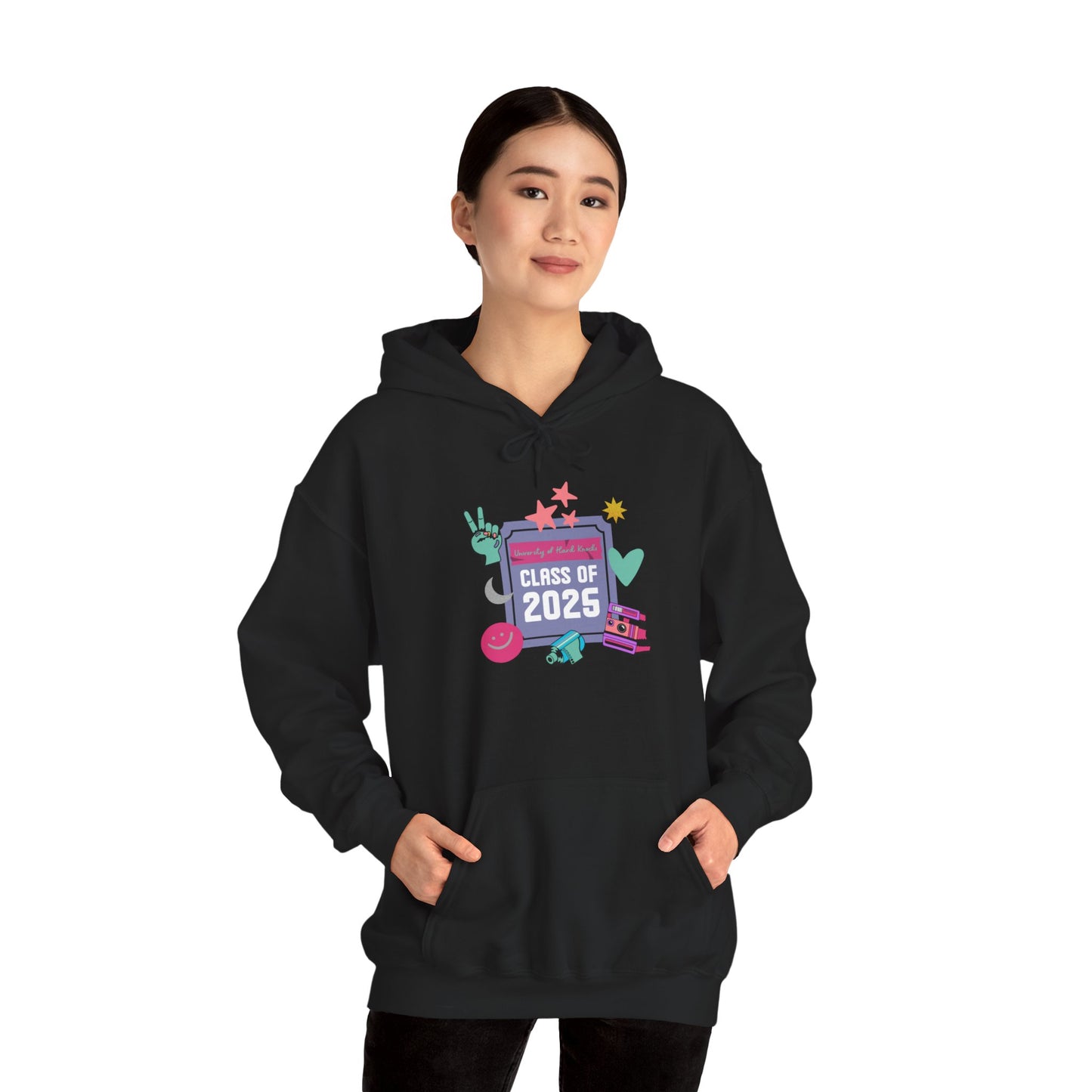 Class of 2025 Graduation Hoodie, Unisex Heavy Blend Hooded Sweatshirt, High School Graduation Gift, Casual Cool Style, College Hoodie