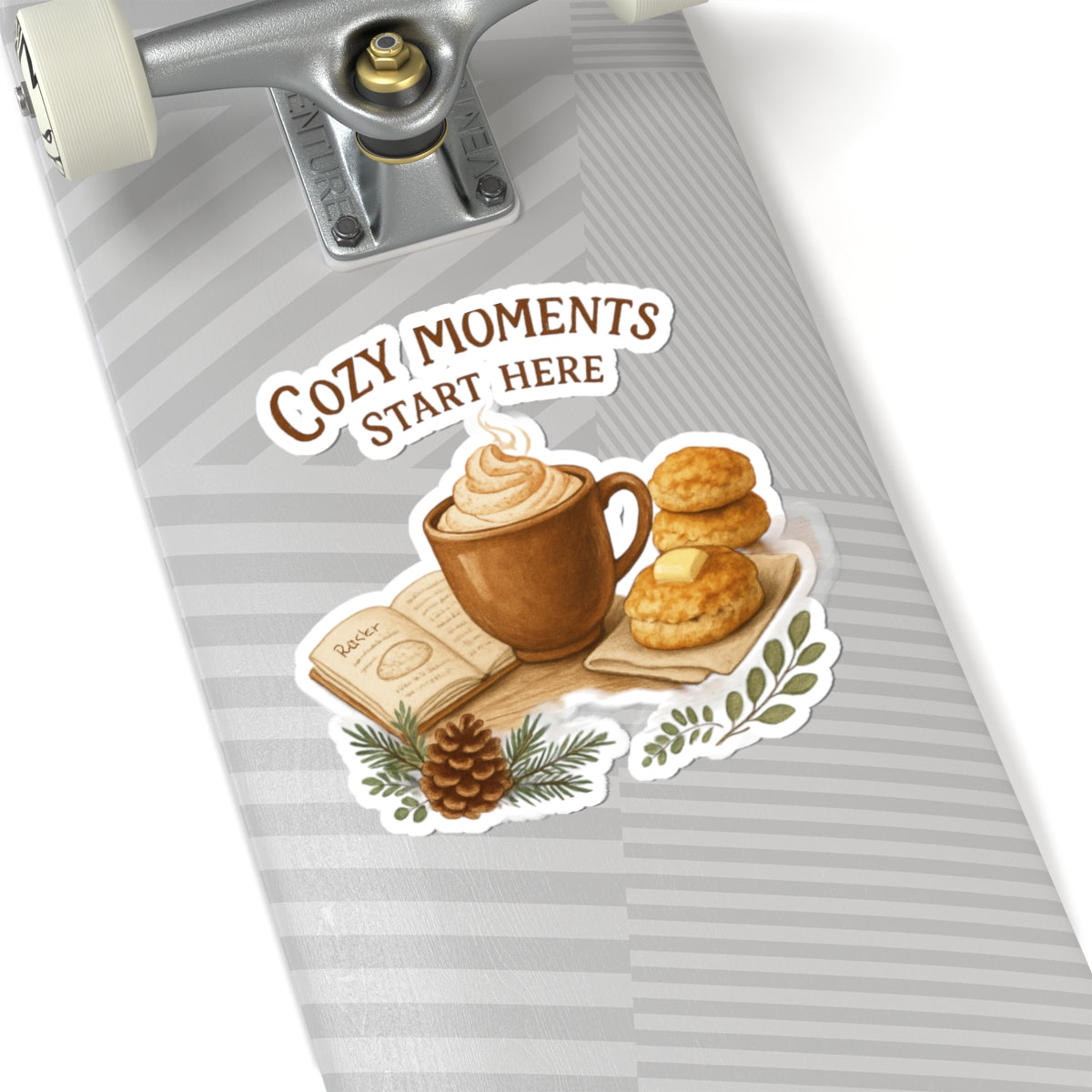 Cozy Moments Start Here Kiss-Cut Stickers