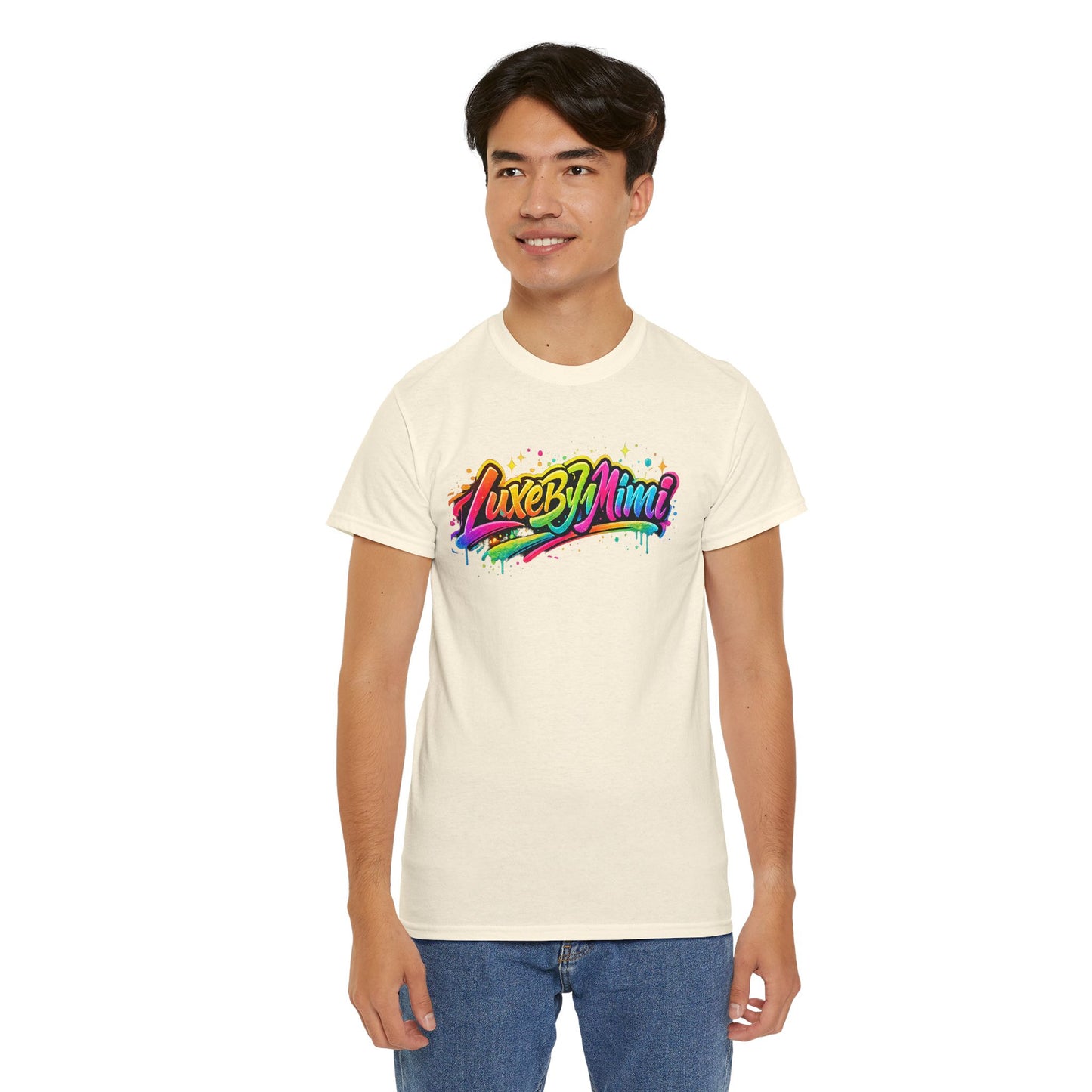Graffiti Logo T-Shirt — 'Luxe By Mimi' Brand Colorful Streetwear Tee