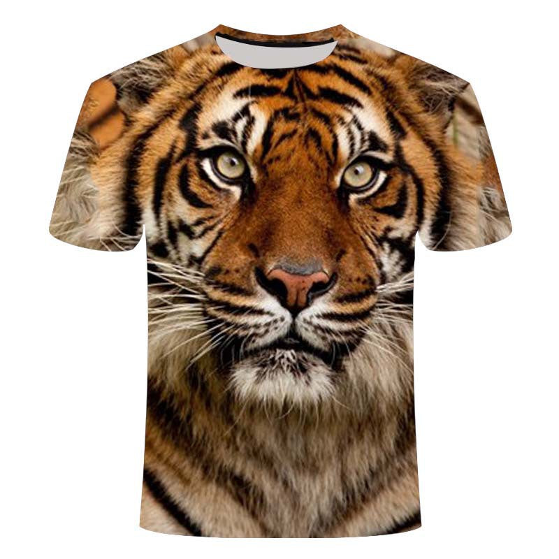 Lion Anime 3d Printed T-shirt