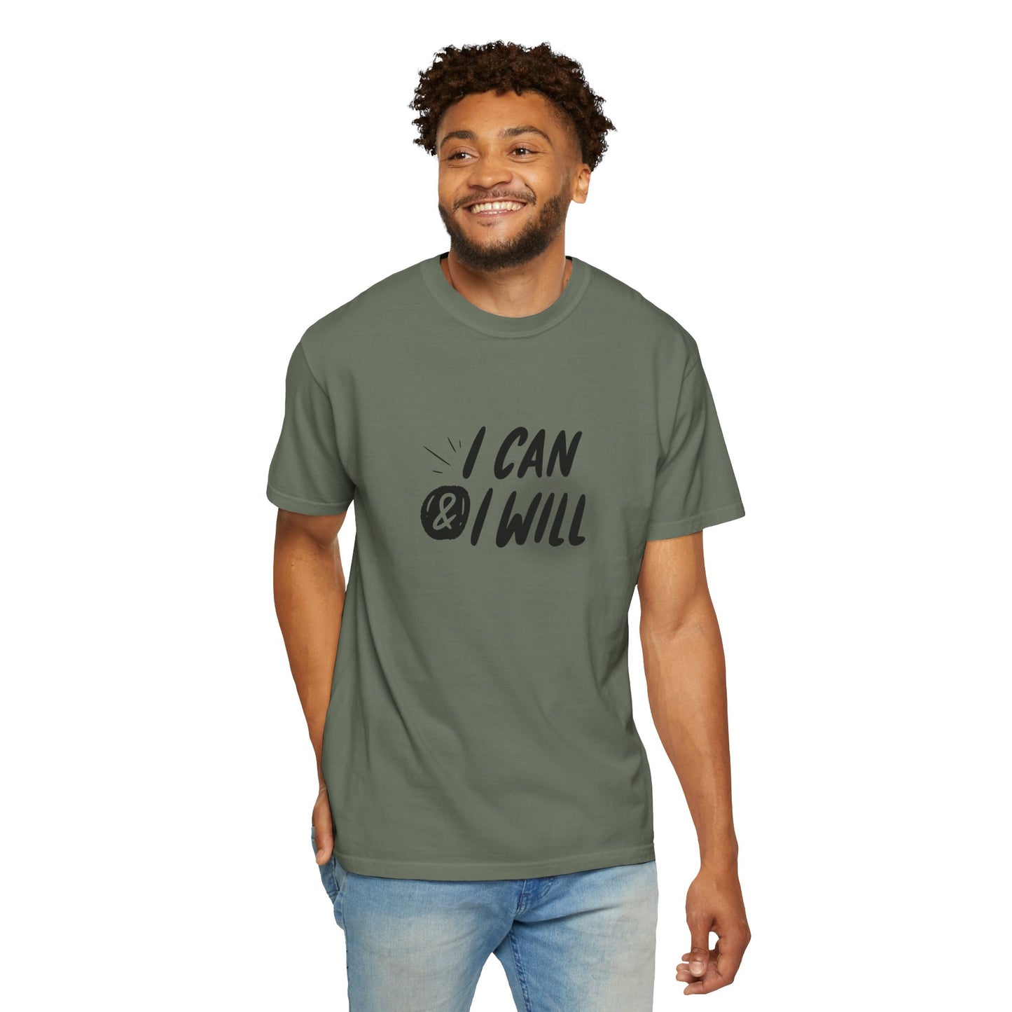 I Can & I Will Motivational T-Shirt - Unisex Graphic Tee
