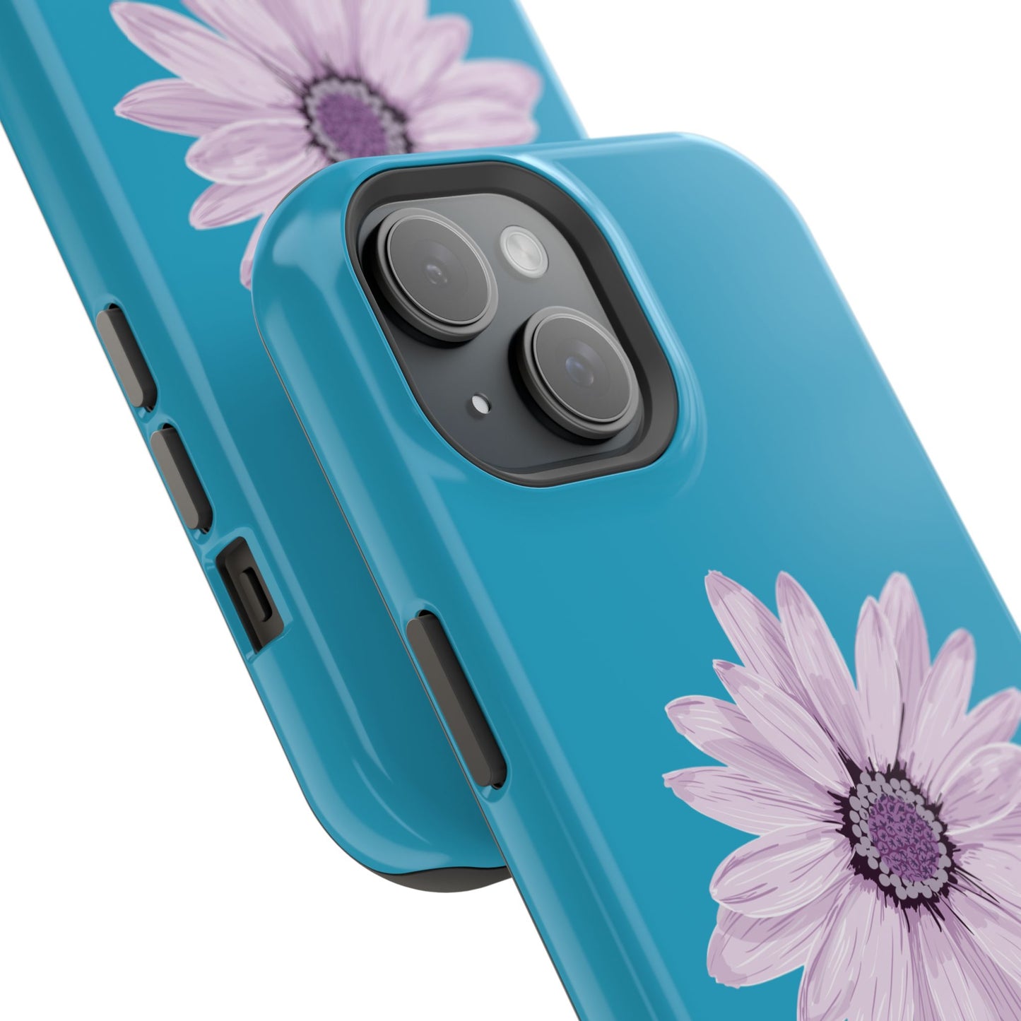 Magnetic Phone Cases with Floral Design, Impact-Resistant Accessories, Stylish Tech Protection, Gifts for Her, Unique Cell Phone Cases